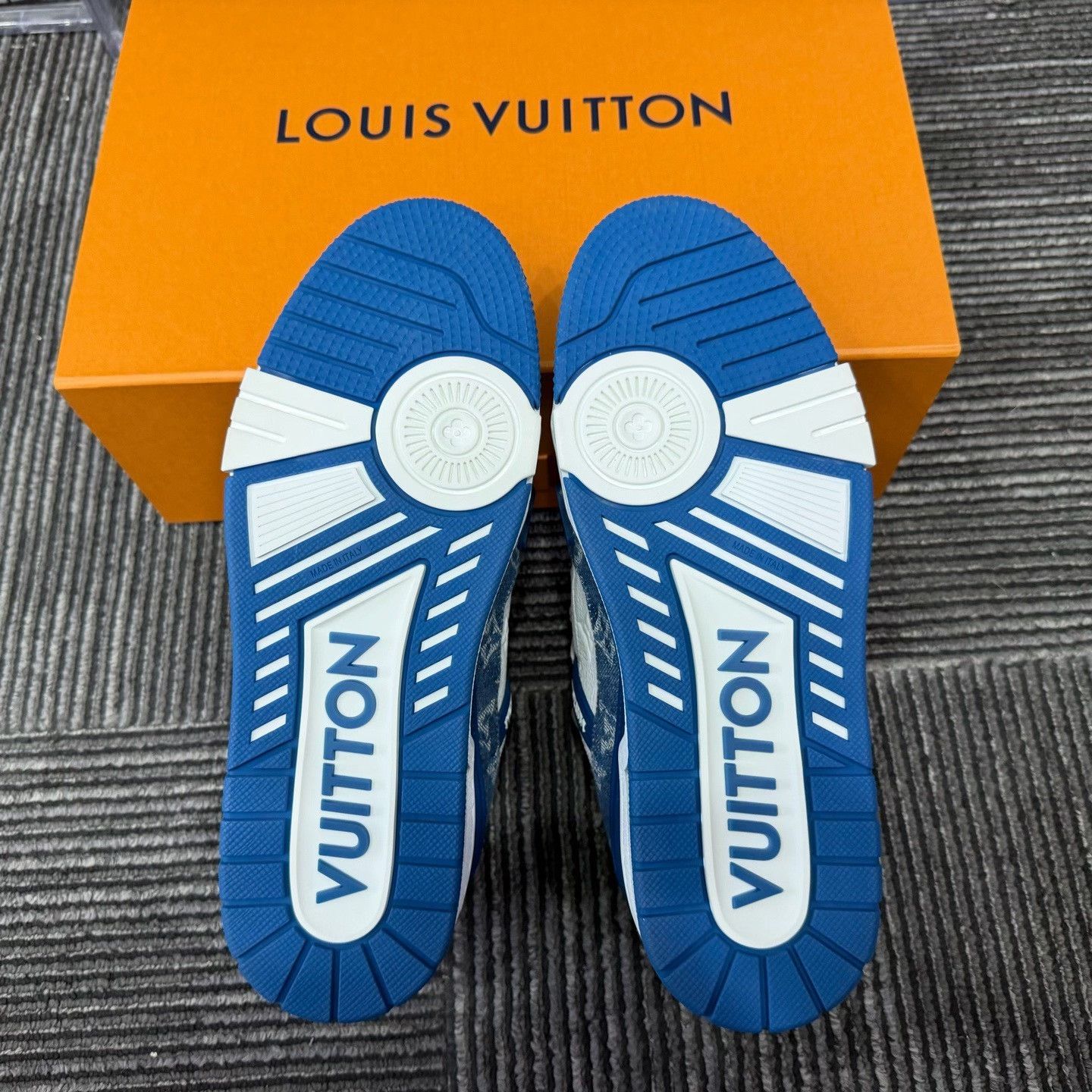 Louis Vuitton Louis Vuitton Training Denim Blue Lowtop Sneakers 7.5 Men Size US 7.5 / EU 40-41 - 6 Thumbnail