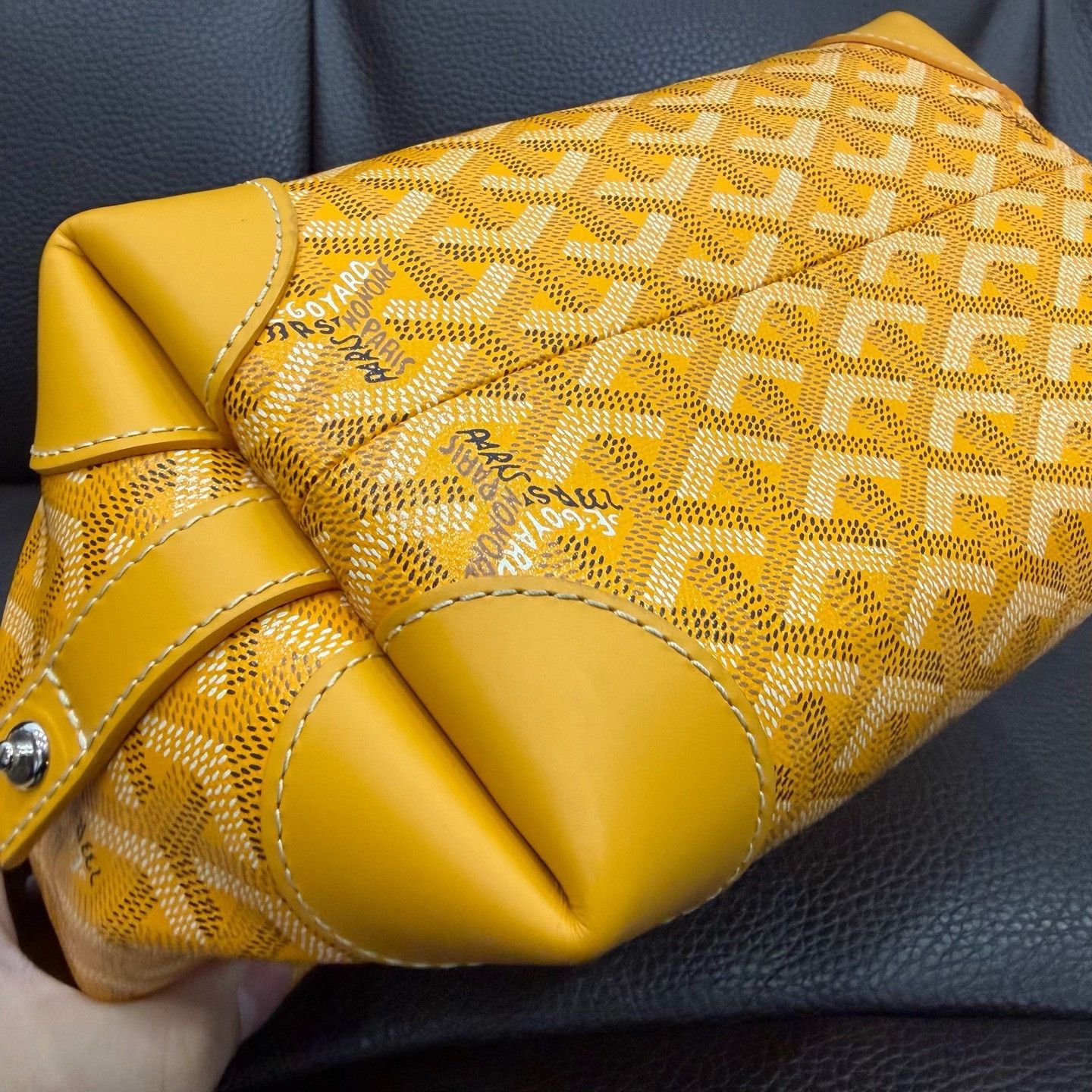 Goyard Goyard Yellow Shoulder Bag OS Women Size ONE SIZE - 7 Thumbnail
