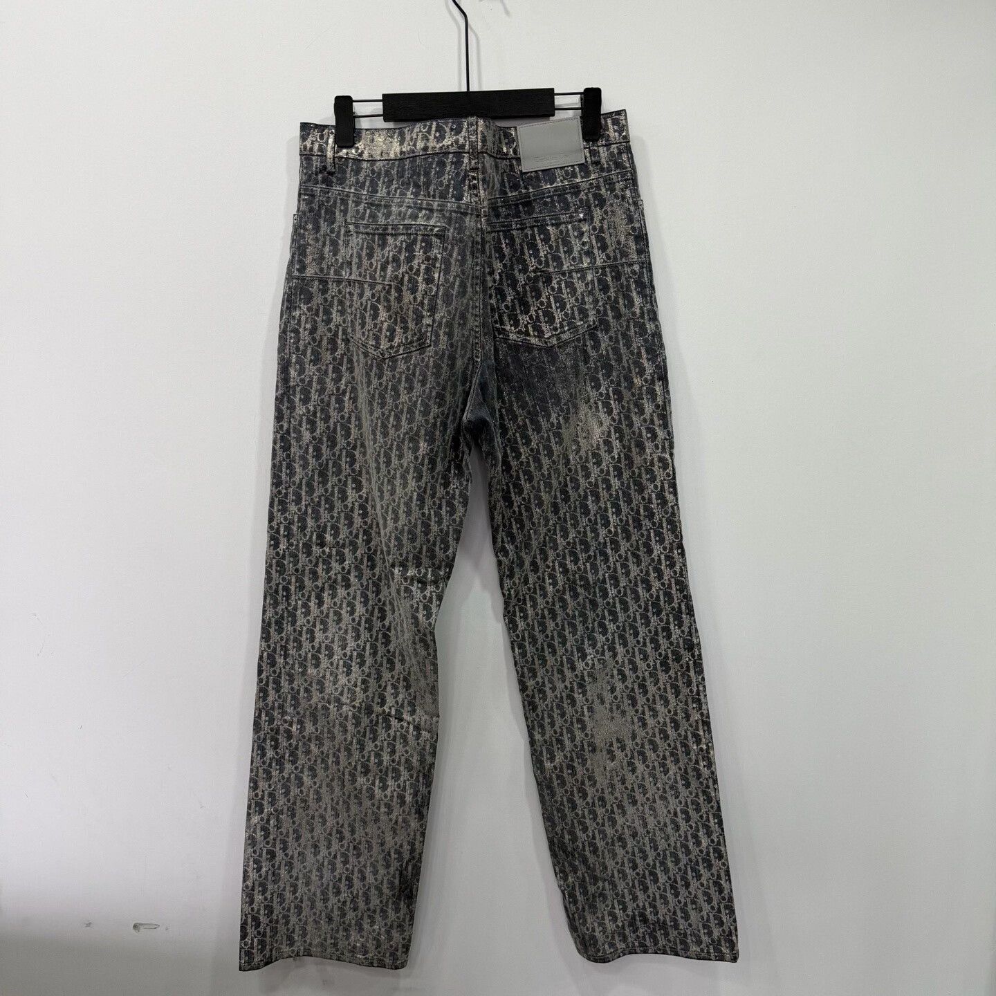 Dior Dior Retro Silver Denim Jeans 30 Men Size US 30 / EU 46 - 2 Thumbnail