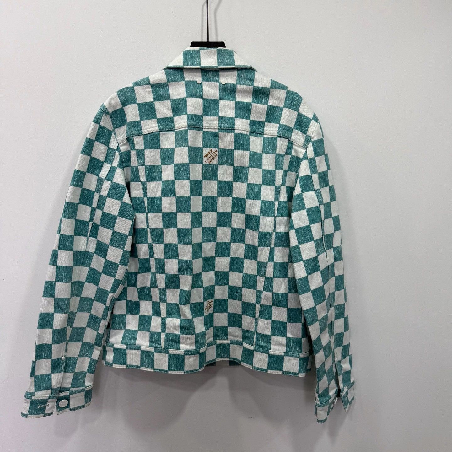 Louis Vuitton Louis Vuitton Denim Green Light Jacket xl Men Size US XL / EU 56 / 4 - 2 Thumbnail