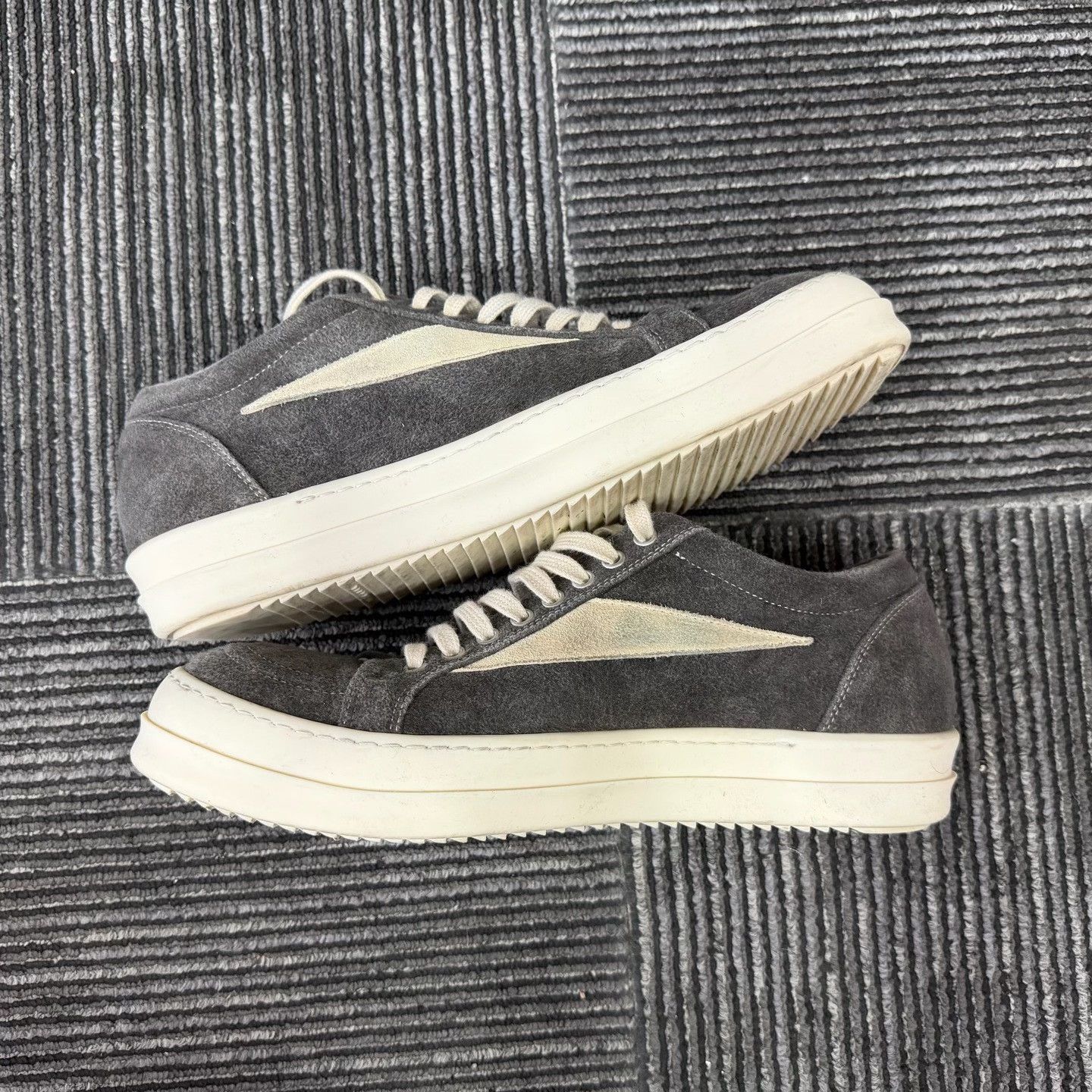 Rick Owens Rick Owens Suede Brown Lowtop Sneakers 10 Men Size US 10 / EU 43 - 3 Thumbnail