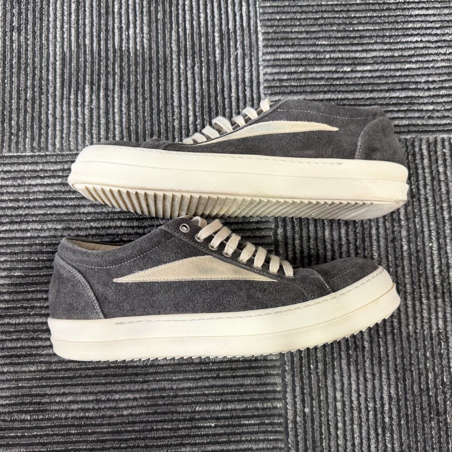 Rick Owens Rick Owens Suede Brown Lowtop Sneakers 10 Men Size US 10 / EU 43 - 2 Thumbnail