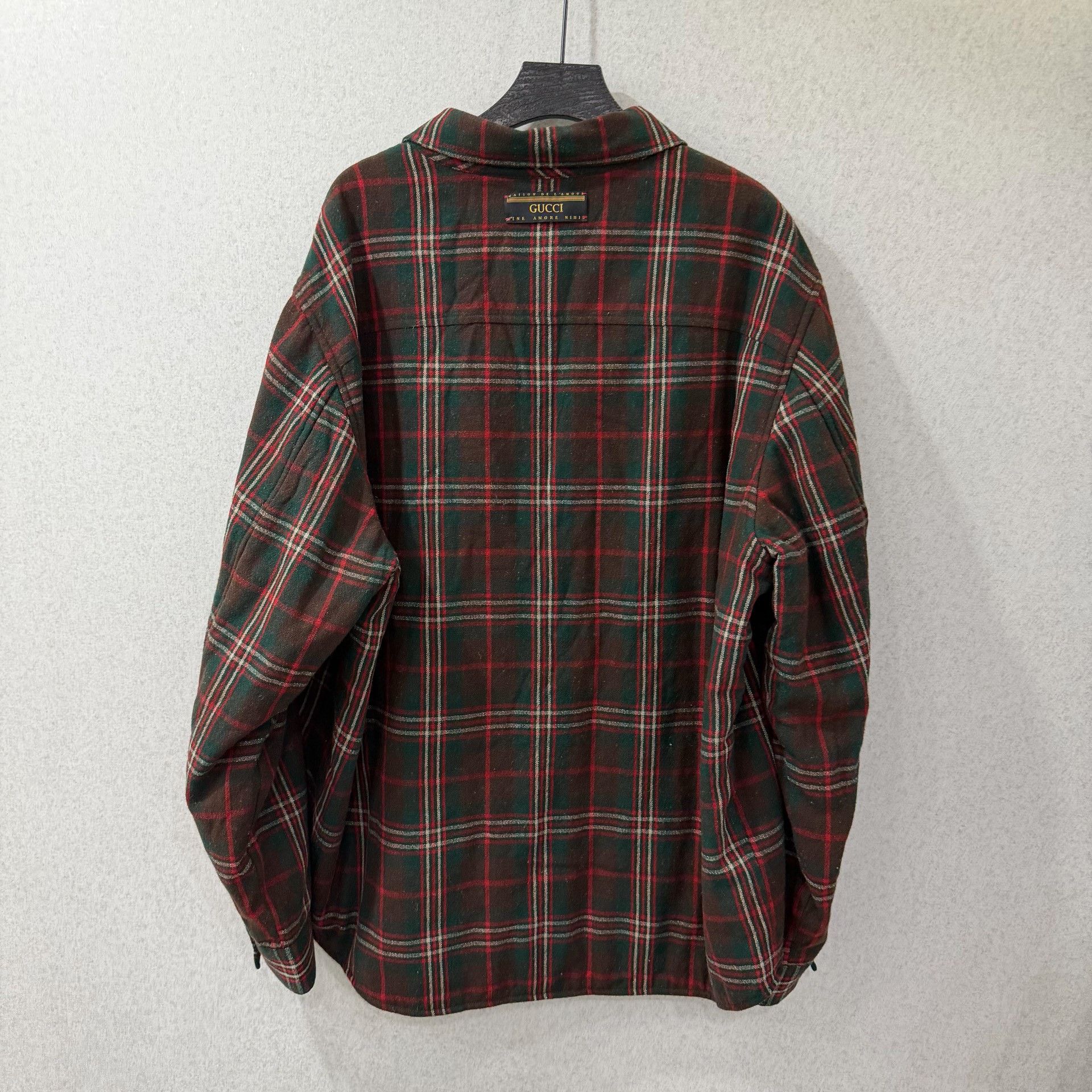 Gucci Gucci Wool Plaid Light Jacket m Men Size US M / EU 48-50 / 2 - 2 Thumbnail