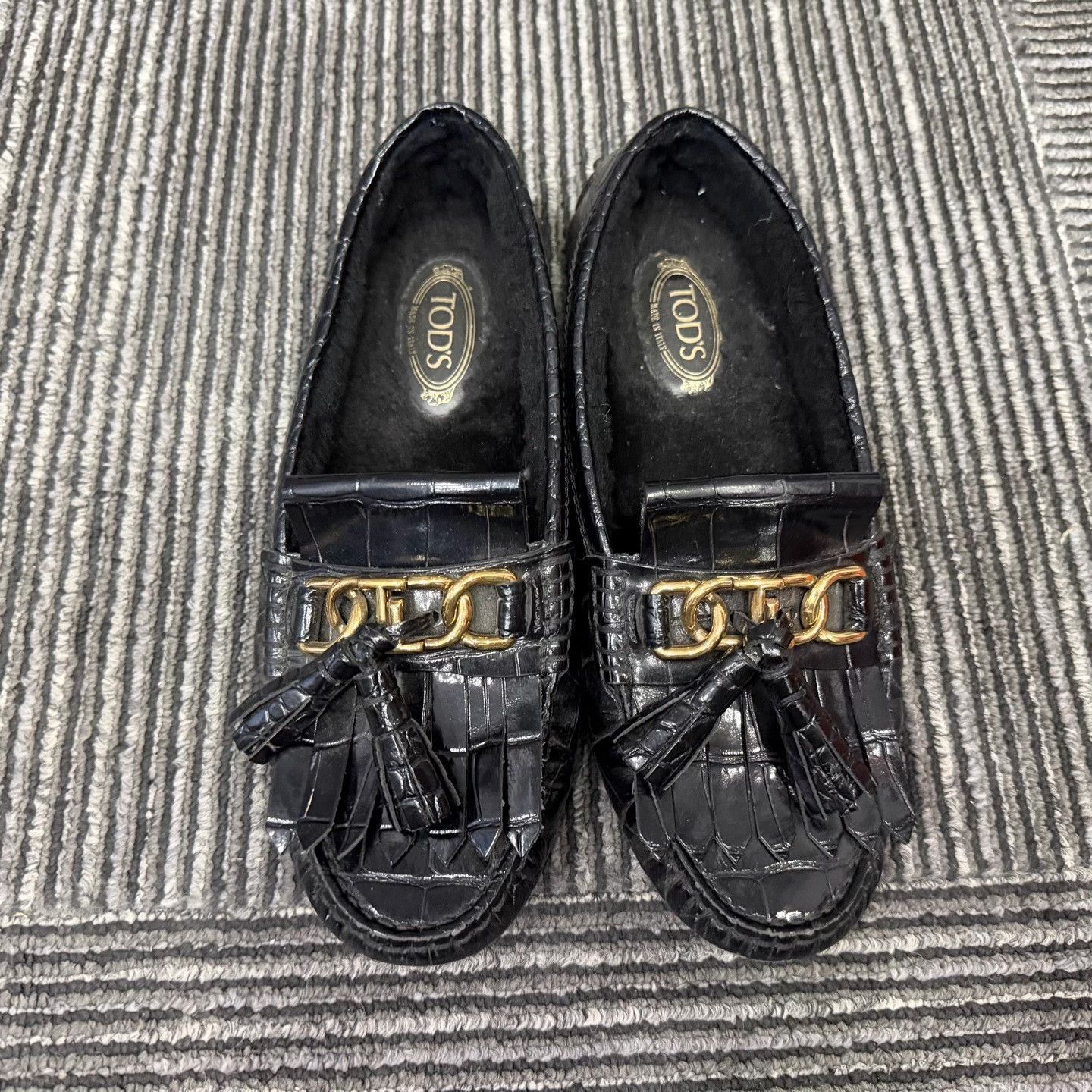 Tod's Tod's Black Lowtop Sneakers us_6 Women Size US 6 / IT 36 - 2 Thumbnail