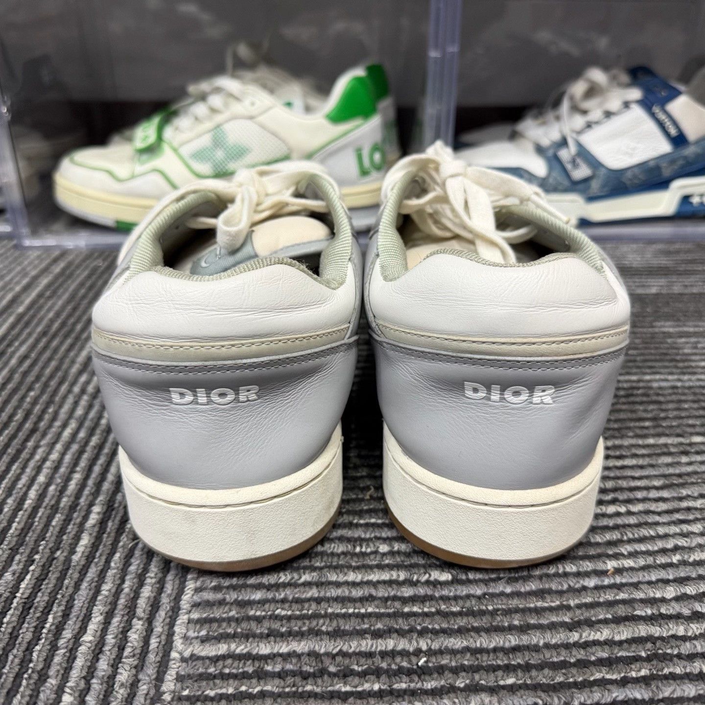Dior Dior Embroidered White Lowtop Sneakers 14 Men Size US 14 / EU 47 - 5 Thumbnail
