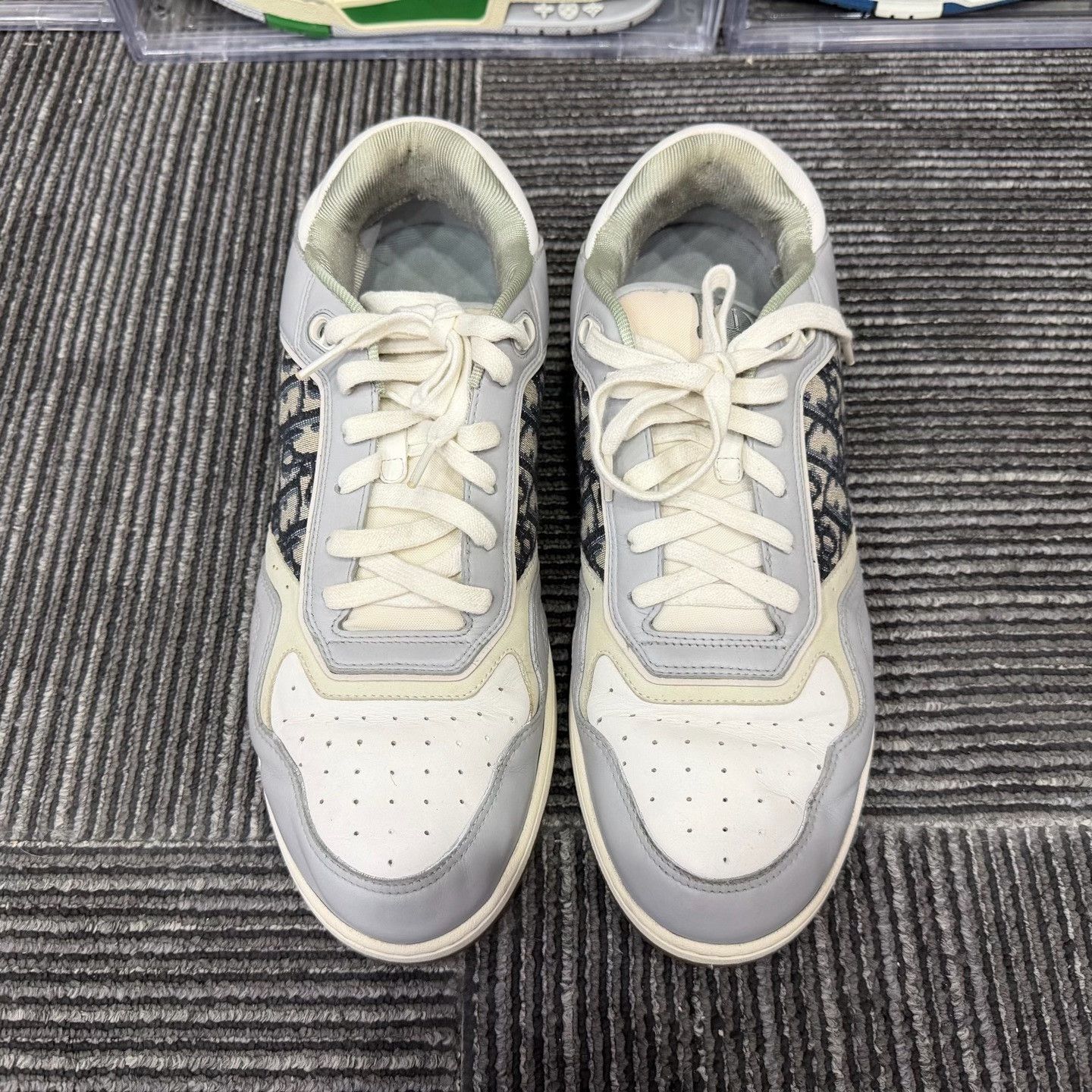 Dior Dior Embroidered White Lowtop Sneakers 14 Men Size US 14 / EU 47 - 4 Thumbnail