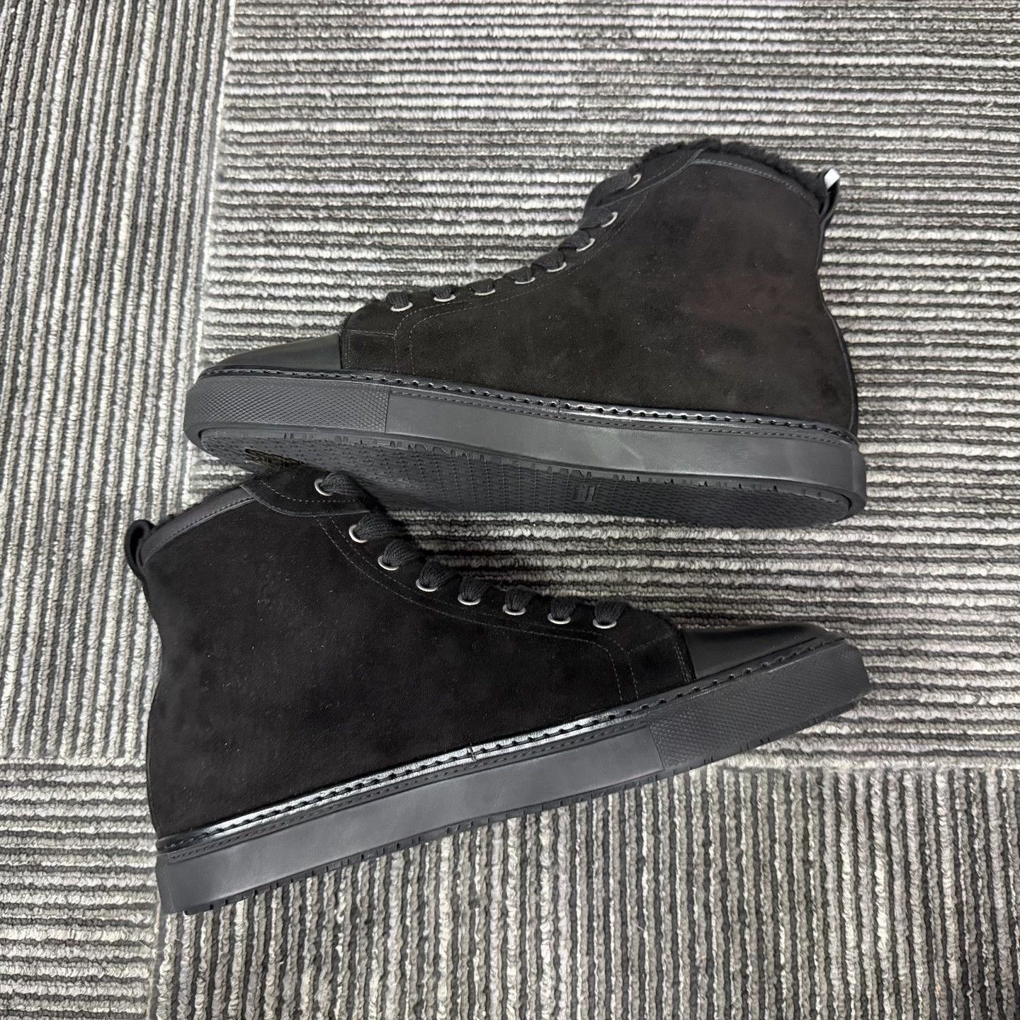 Hermes Hermes Thermal Black Hitop Sneakers 9 Men Size US 9 / EU 42 - 3 Thumbnail