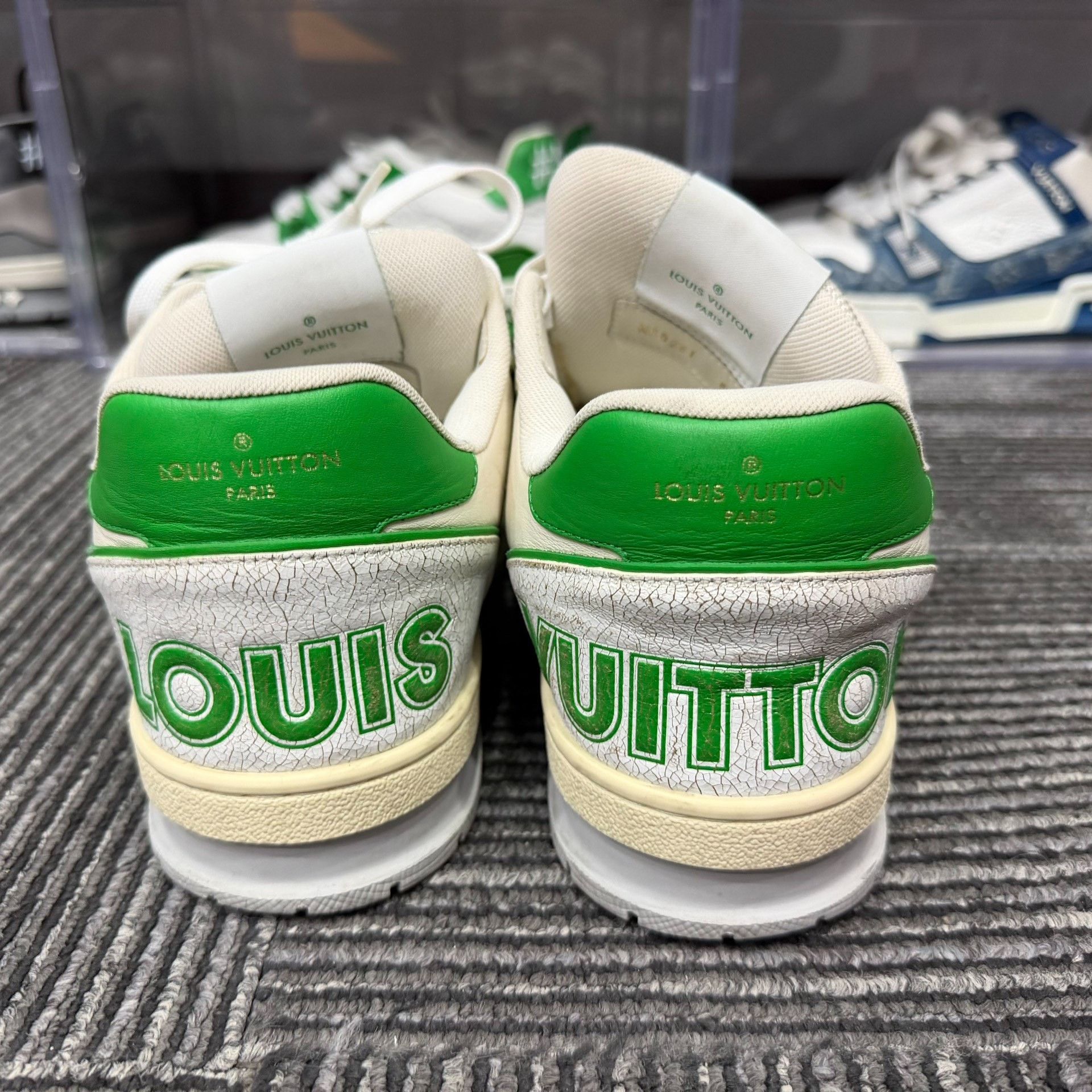 Louis Vuitton Louis Vuitton Training Green Lowtop Sneakers 8 Men Size US 8 / EU 41 - 5 Thumbnail