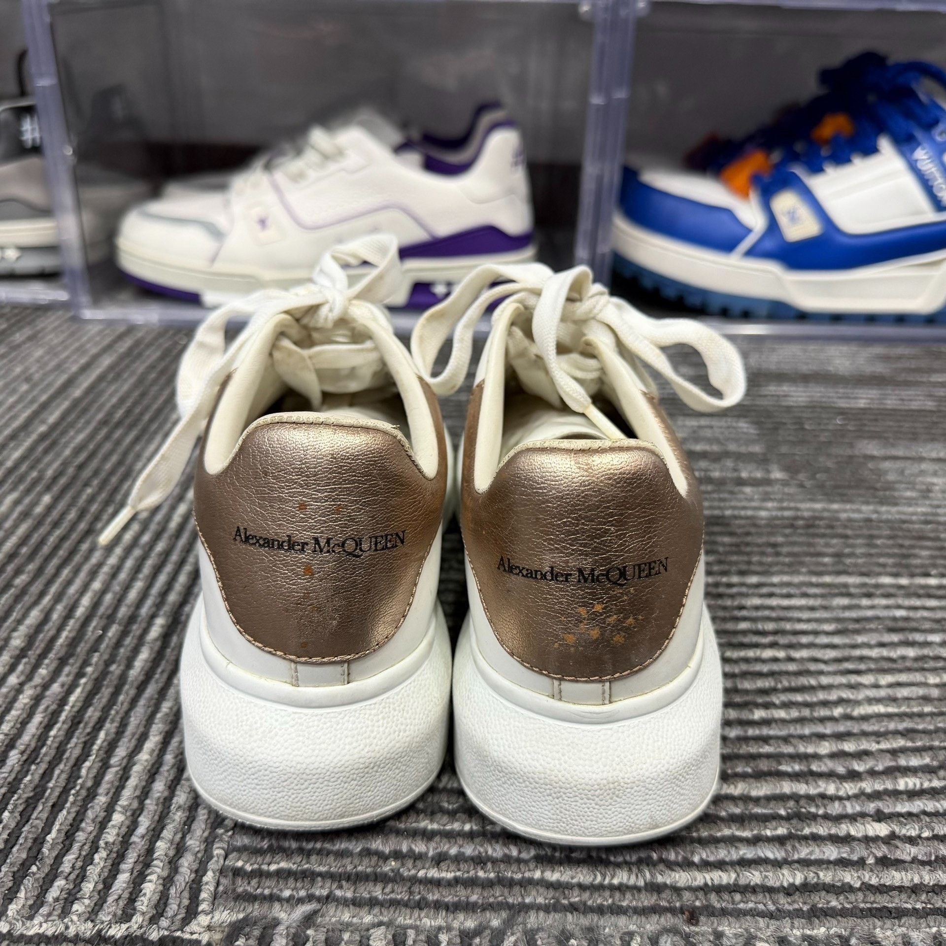 Alexander McQueen Alexander McQueen White Lowtop Sneakers us_5 Women Size US 5 / IT 35 - 5 Thumbnail