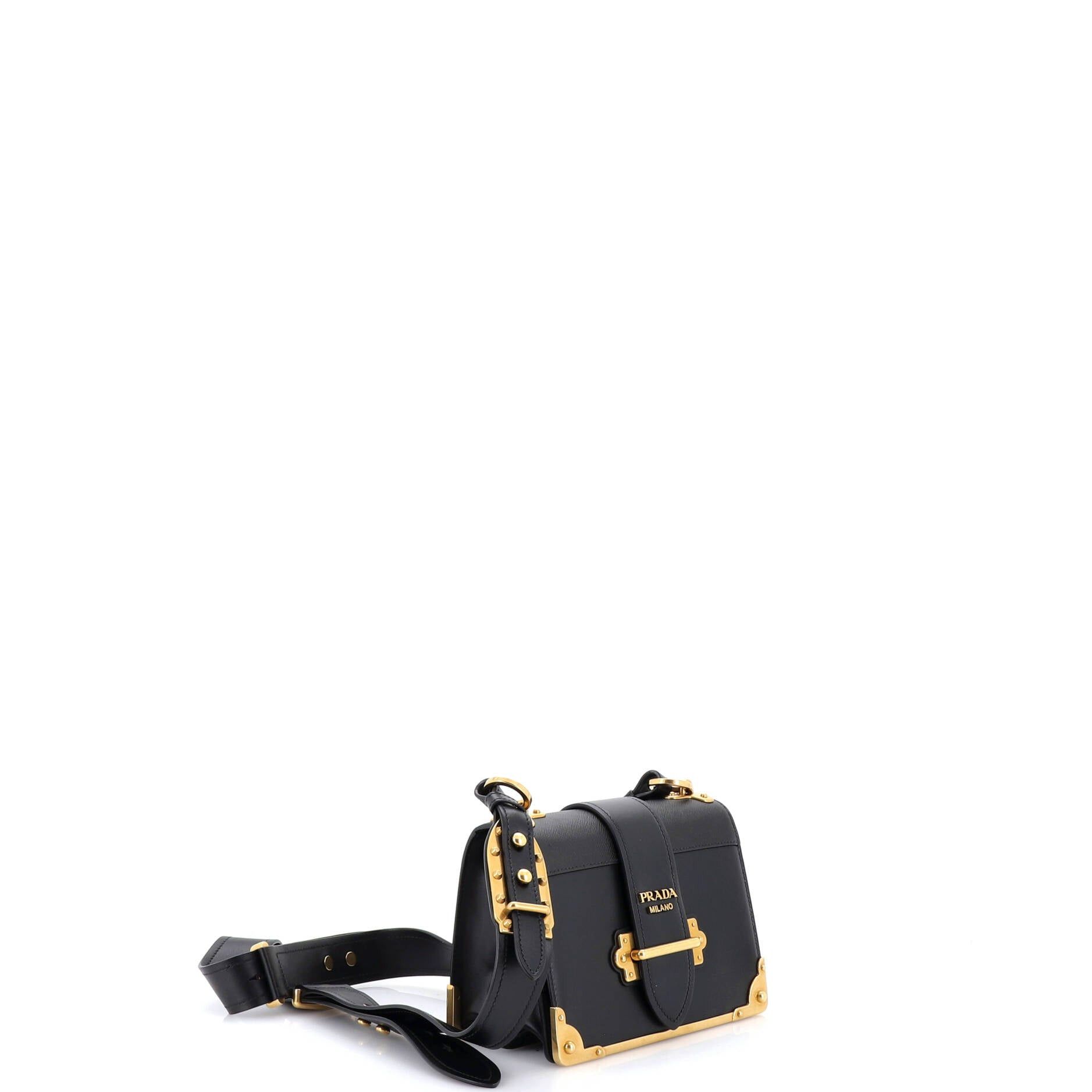 Prada Cahier Crossbody Bag Size ONE SIZE - 2 Thumbnail