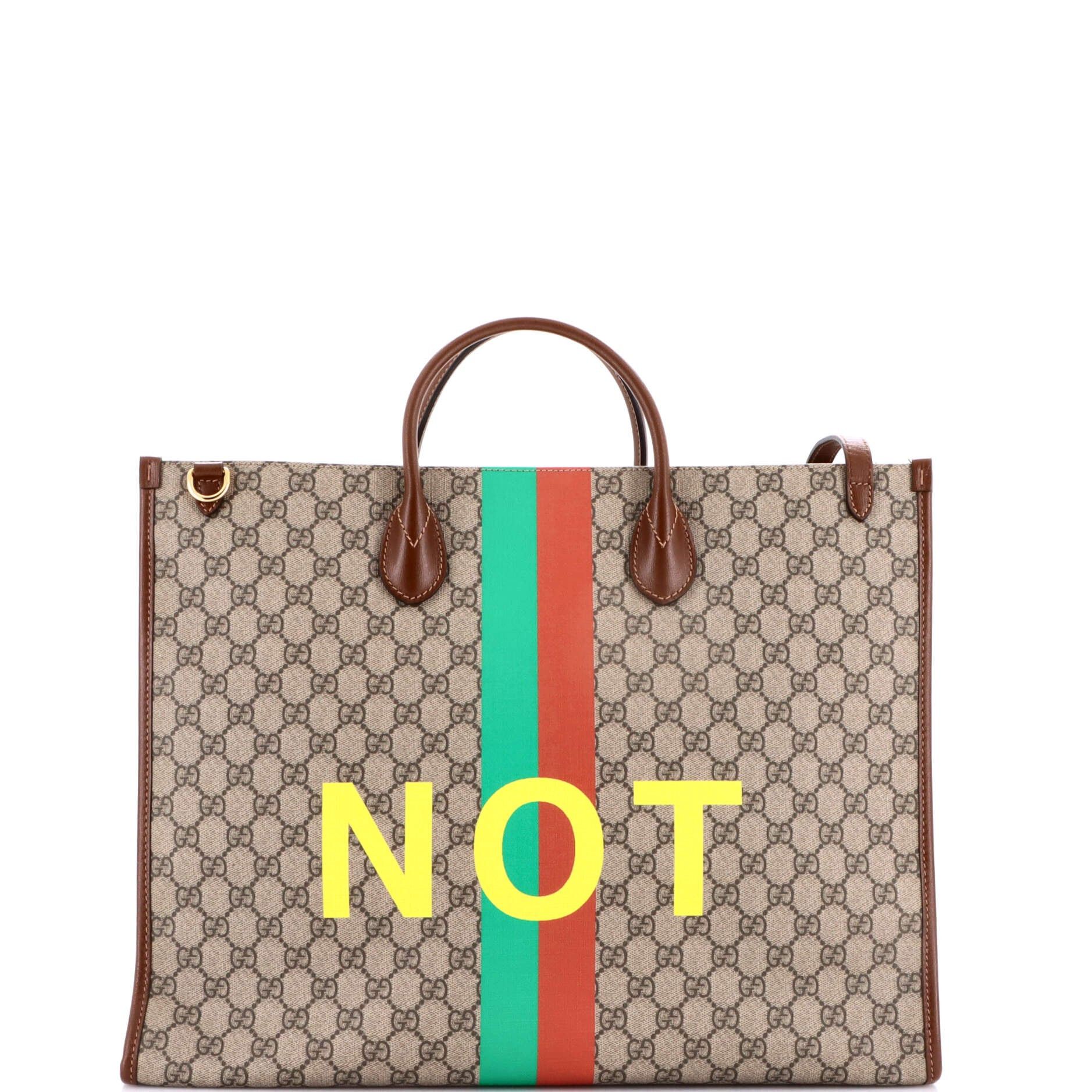 Gucci Fake/Not Convertible Open Tote Size ONE SIZE - 3 Thumbnail