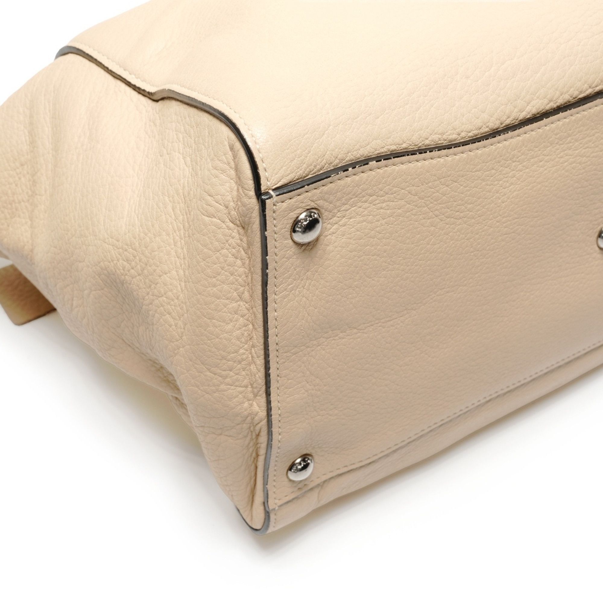 Prada Prada leather 2-way tote bag, beige Size ONE SIZE - 5 Thumbnail