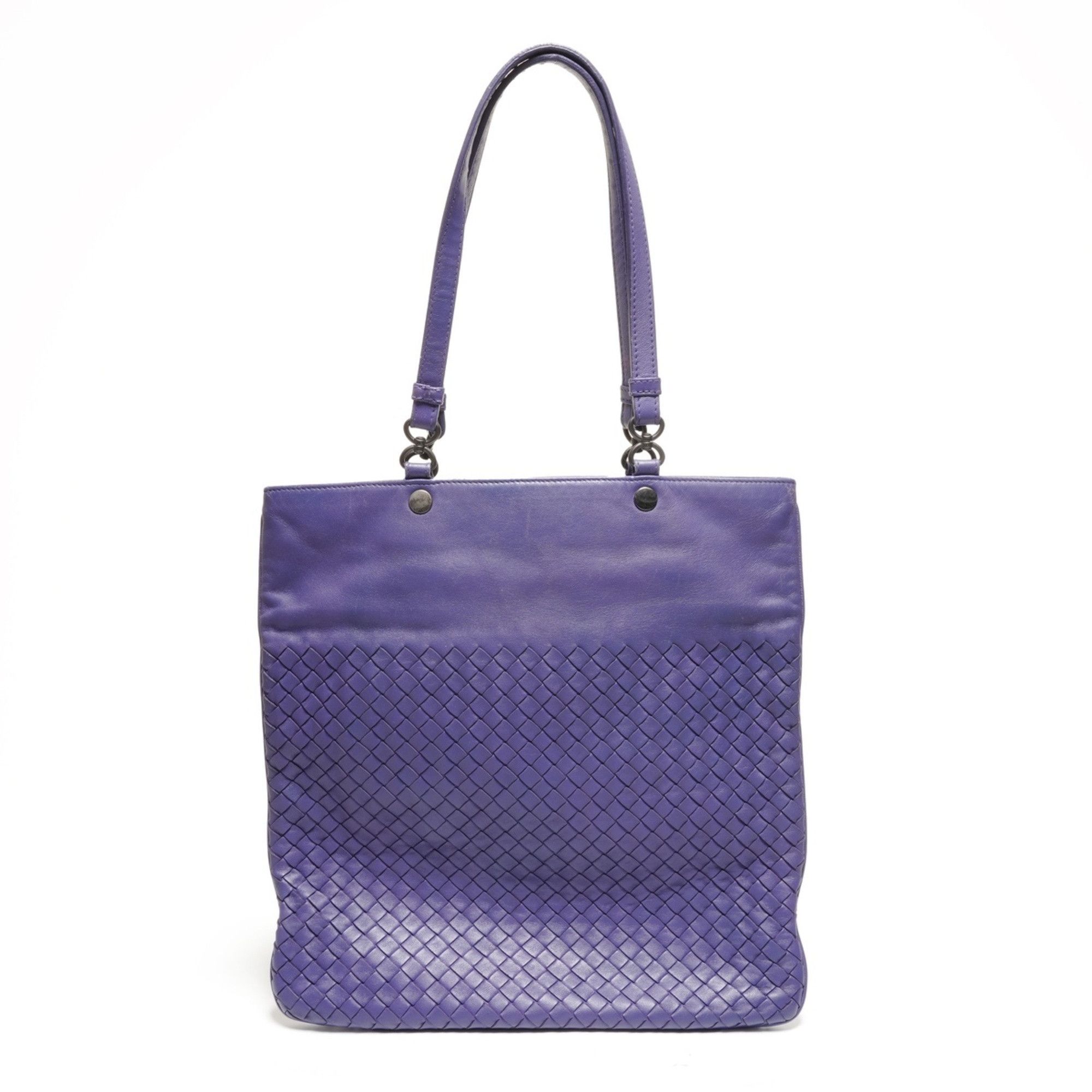 Bottega Veneta Bottega Veneta Intrecciato Shoulder Bag, Purple Size ONE SIZE - 2 Thumbnail