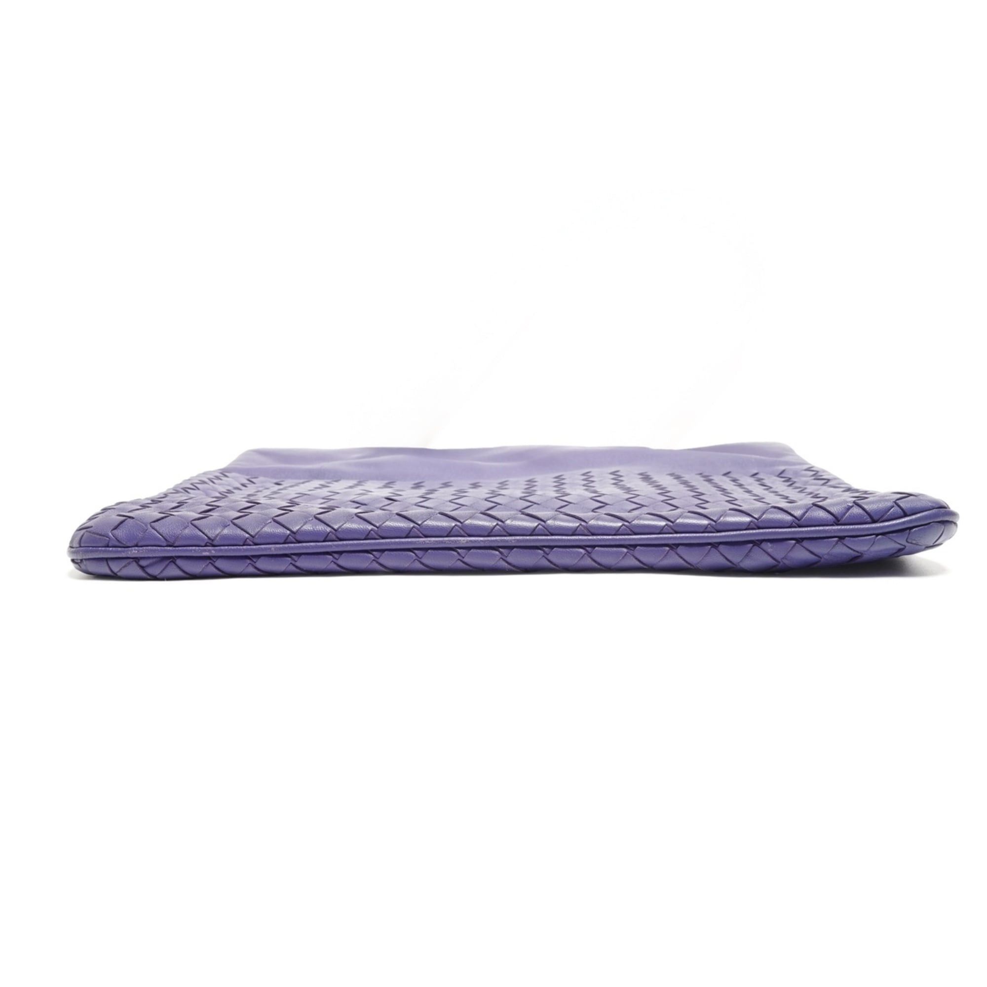 Bottega Veneta Bottega Veneta Intrecciato Shoulder Bag, Purple Size ONE SIZE - 7 Thumbnail