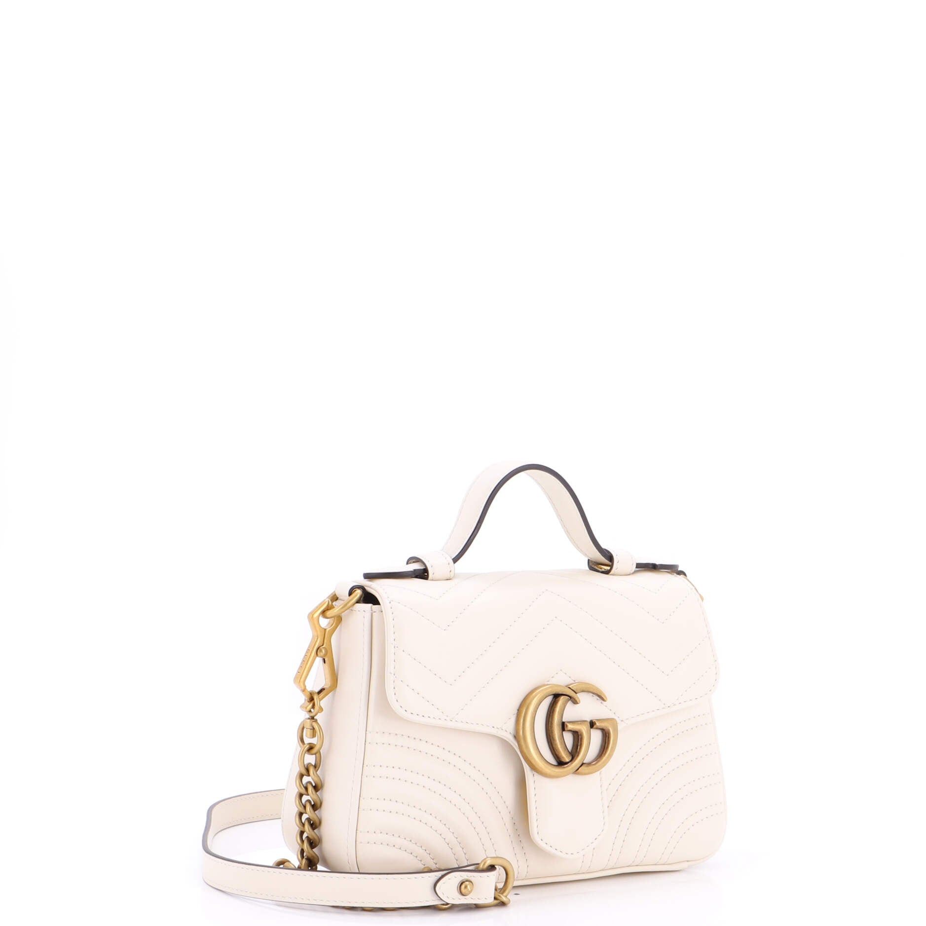 Gucci GG Marmont Top Handle Flap Bag Size ONE SIZE - 2 Thumbnail