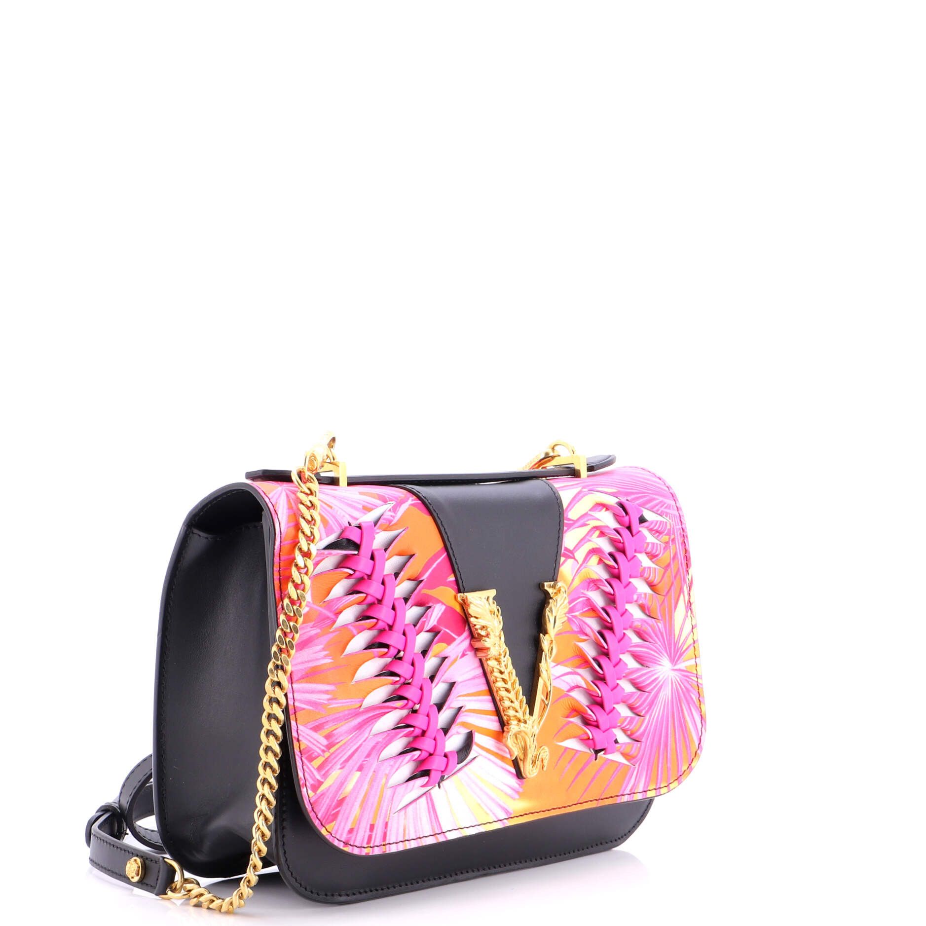 Versace Virtus Flap Shoulder Bag Size ONE SIZE - 2 Thumbnail