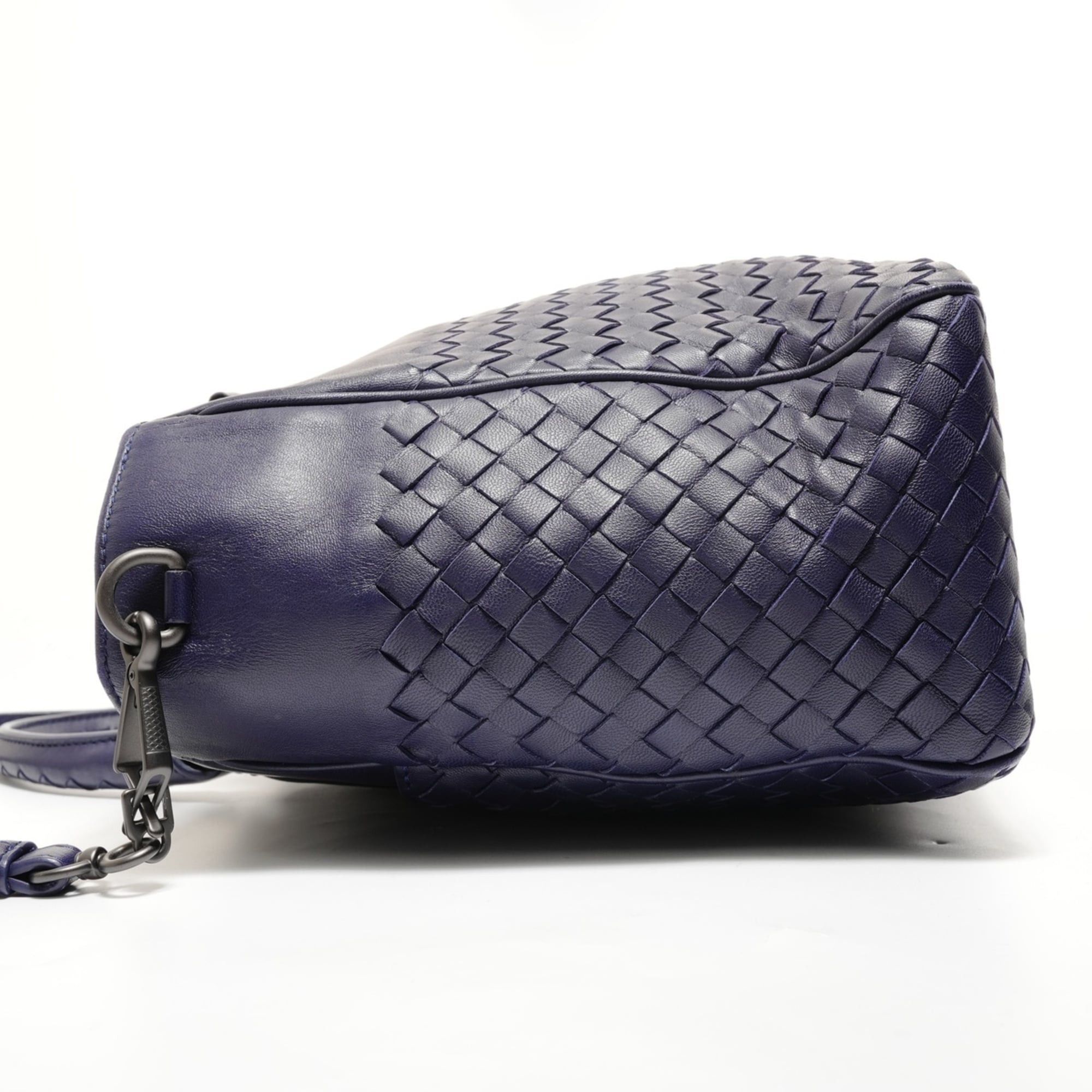 Bottega Veneta Bottega Veneta Intrecciato Handbag, Purple Size ONE SIZE - 3 Thumbnail