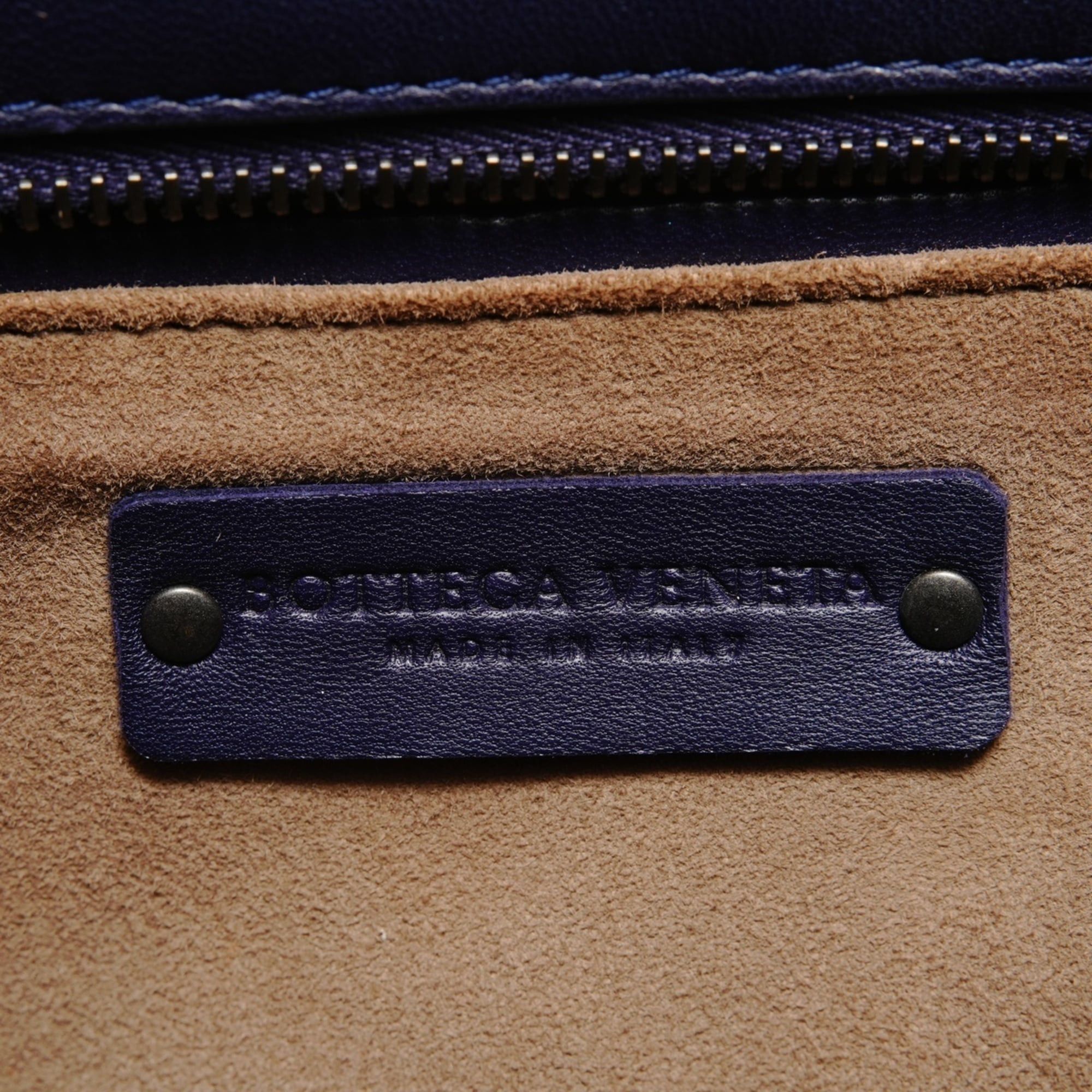 Bottega Veneta Bottega Veneta Intrecciato Handbag, Purple Size ONE SIZE - 9 Thumbnail