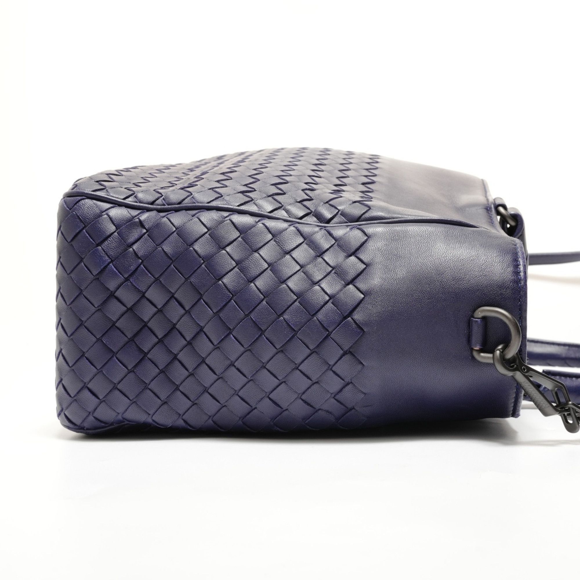 Bottega Veneta Bottega Veneta Intrecciato Handbag, Purple Size ONE SIZE - 4 Thumbnail