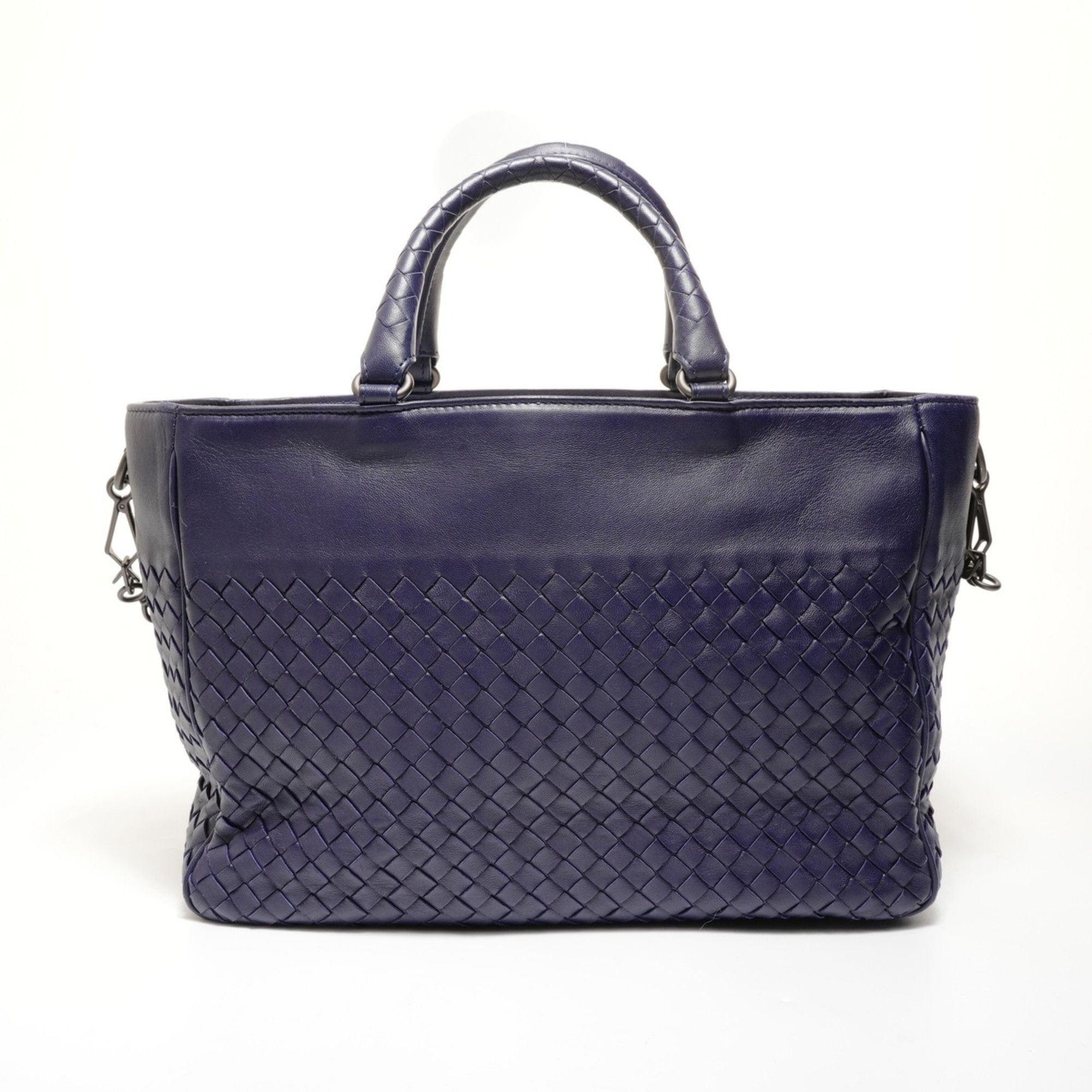 Bottega Veneta Bottega Veneta Intrecciato Handbag, Purple Size ONE SIZE - 2 Thumbnail