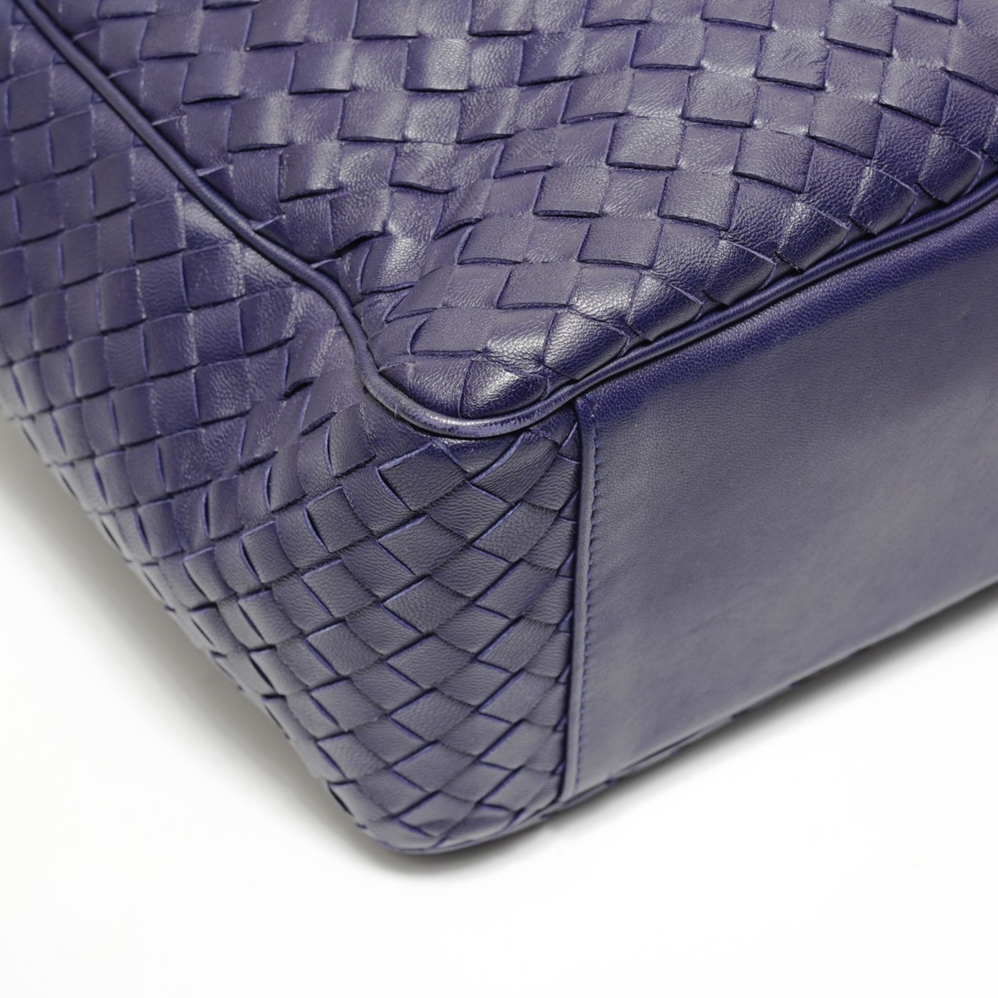 Bottega Veneta Bottega Veneta Intrecciato Handbag, Purple Size ONE SIZE - 5 Thumbnail