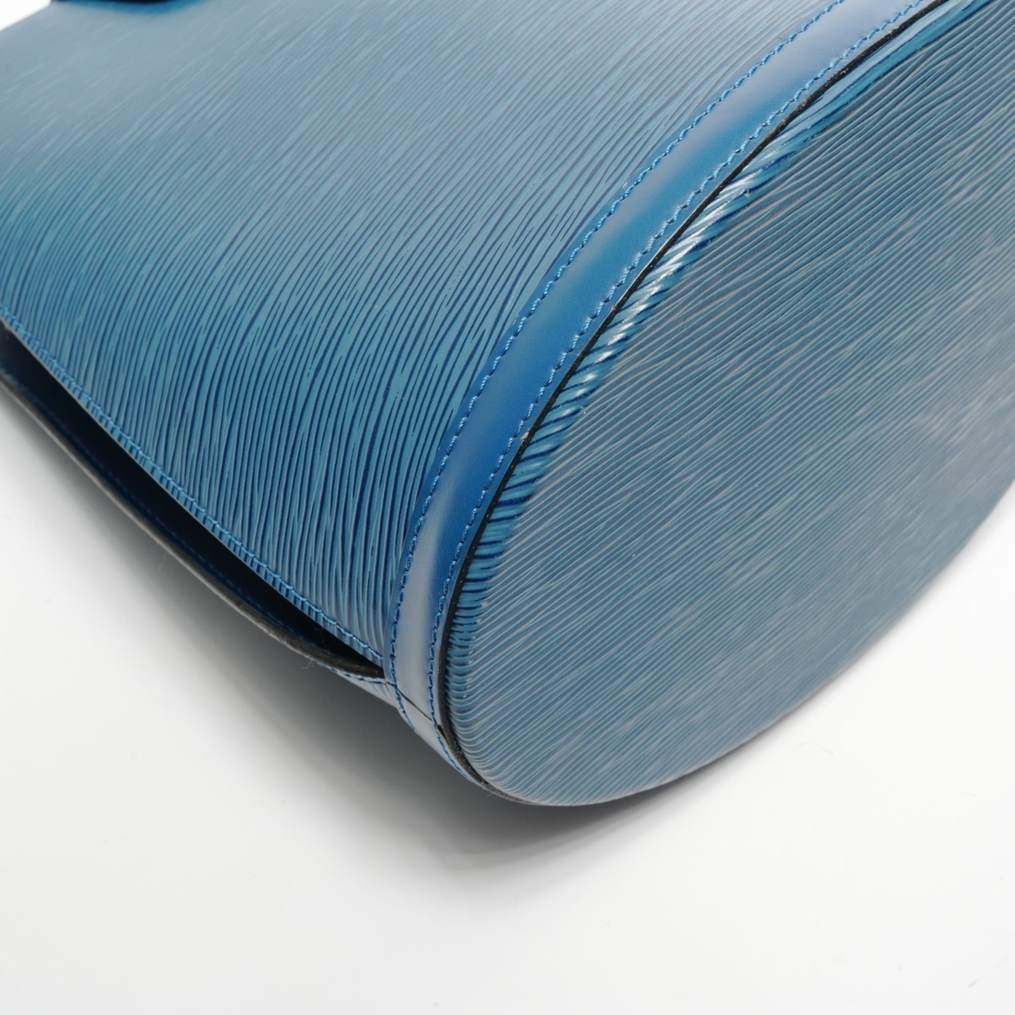 Louis Vuitton Louis Vuitton 1995 Epi Cluny Shoulder Bag Blue Size ONE SIZE - 5 Thumbnail