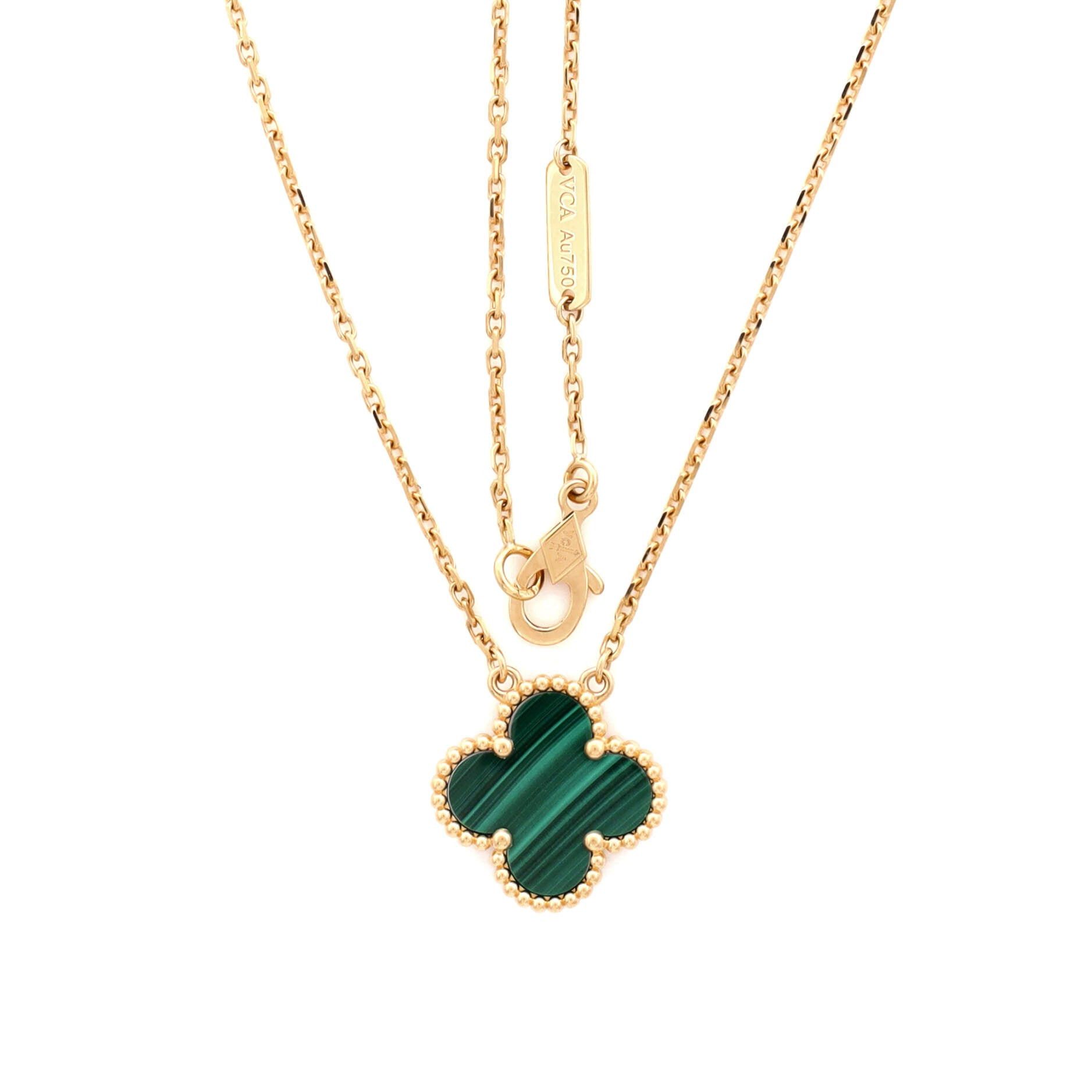 Van Cleef & Arpels Vintage Alhambra Pendant Necklace Size ONE SIZE - 3 Thumbnail