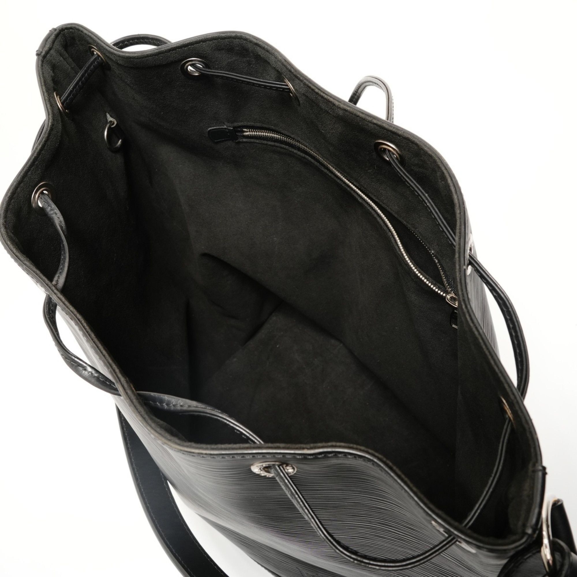 Louis Vuitton Louis Vuitton Epi Noé Shoulder Bag, Black, 2013 Model Size ONE SIZE - 11 Thumbnail