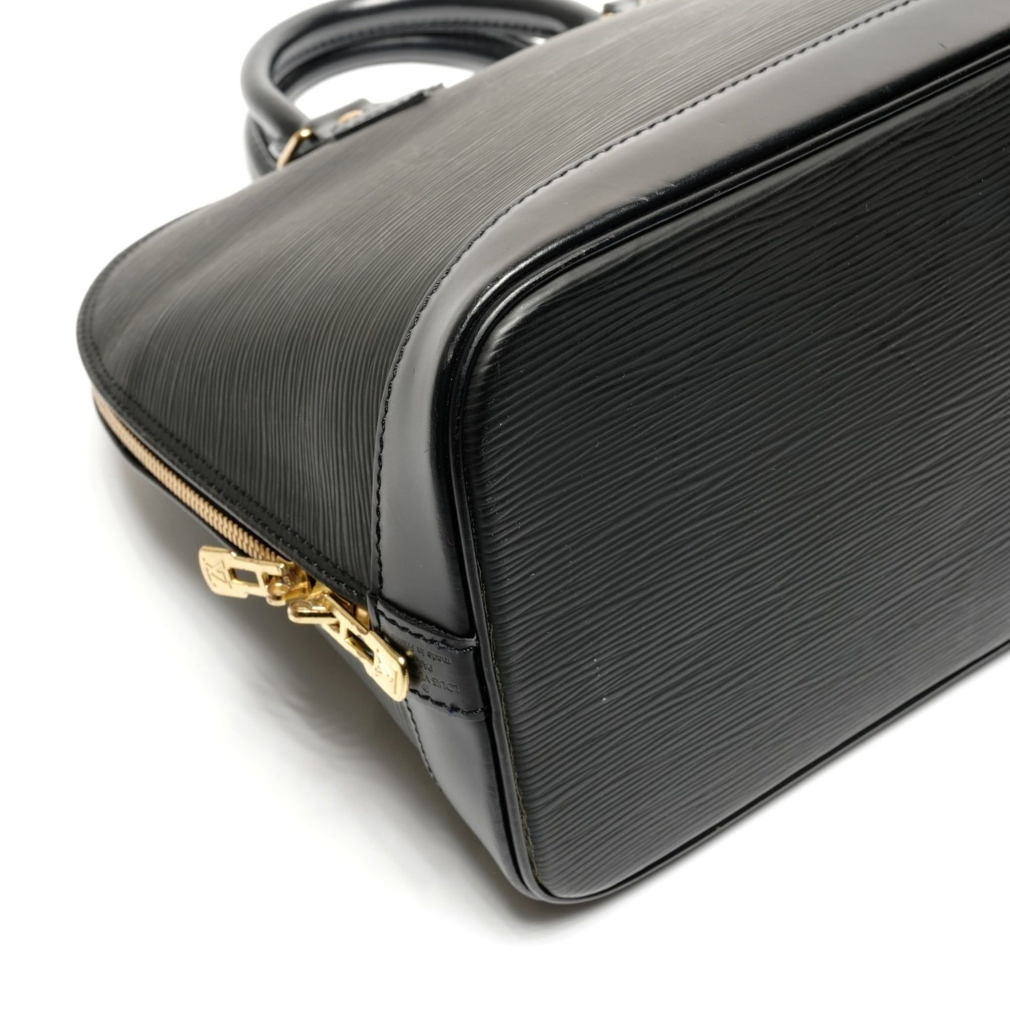 Louis Vuitton Louis Vuitton Alma PM handbag, Epi leather, black, manufactured in 2001. Size ONE SIZE - 5 Thumbnail