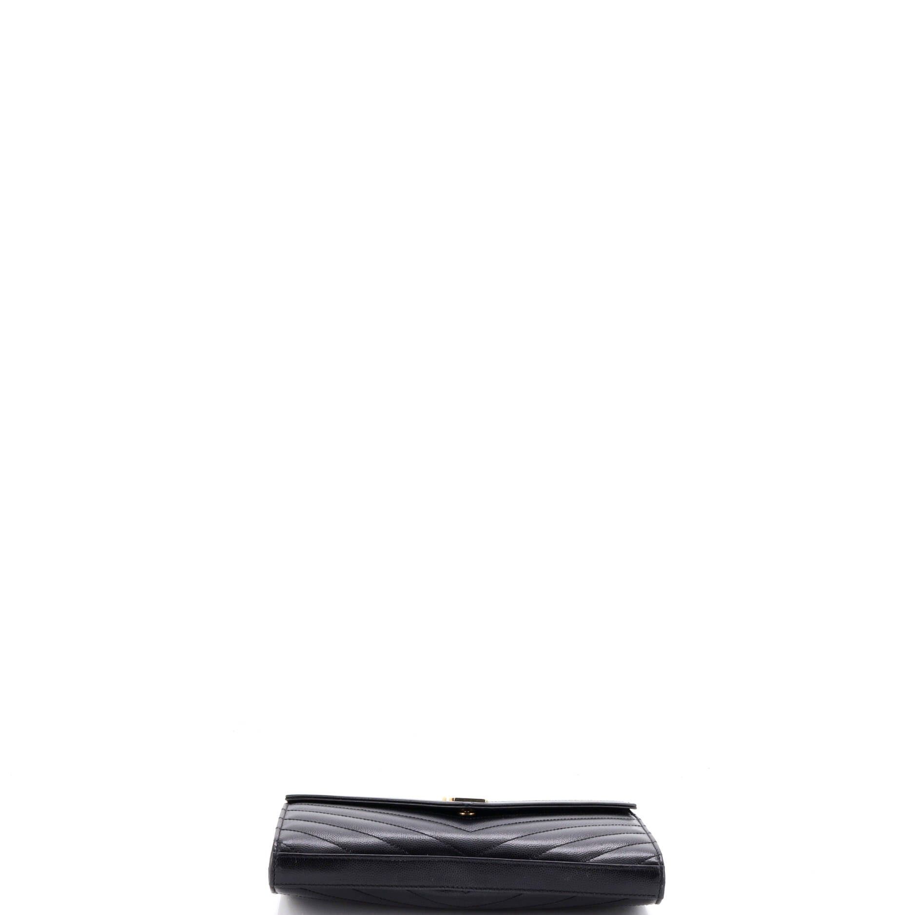 Saint Laurent Paris Classic Monogram Wallet on Chain Size ONE SIZE - 4 Thumbnail