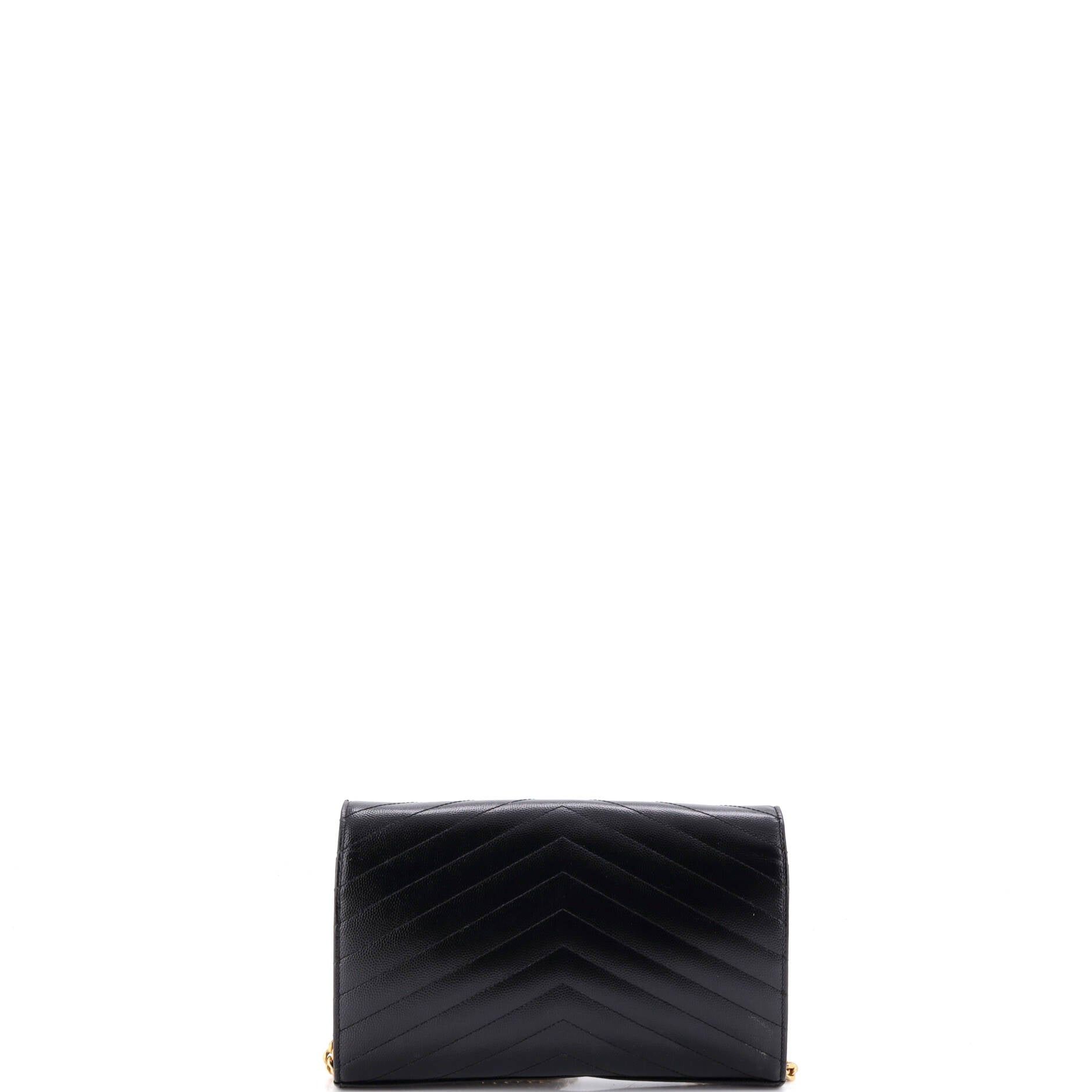 Saint Laurent Paris Classic Monogram Wallet on Chain Size ONE SIZE - 3 Thumbnail