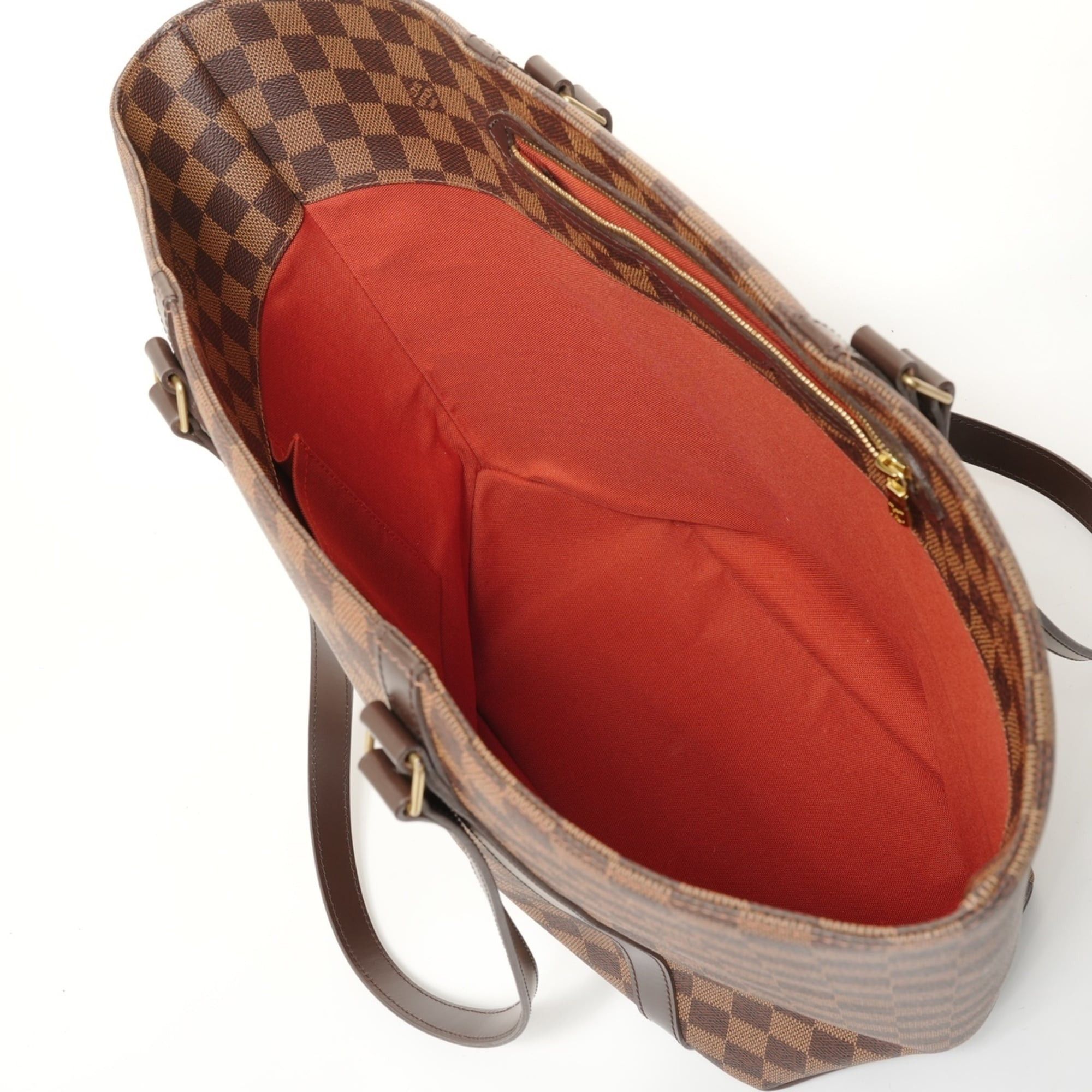 Louis Vuitton Louis Vuitton Damier Sac Shopping Tote Bag, Brown Size ONE SIZE - 12 Thumbnail