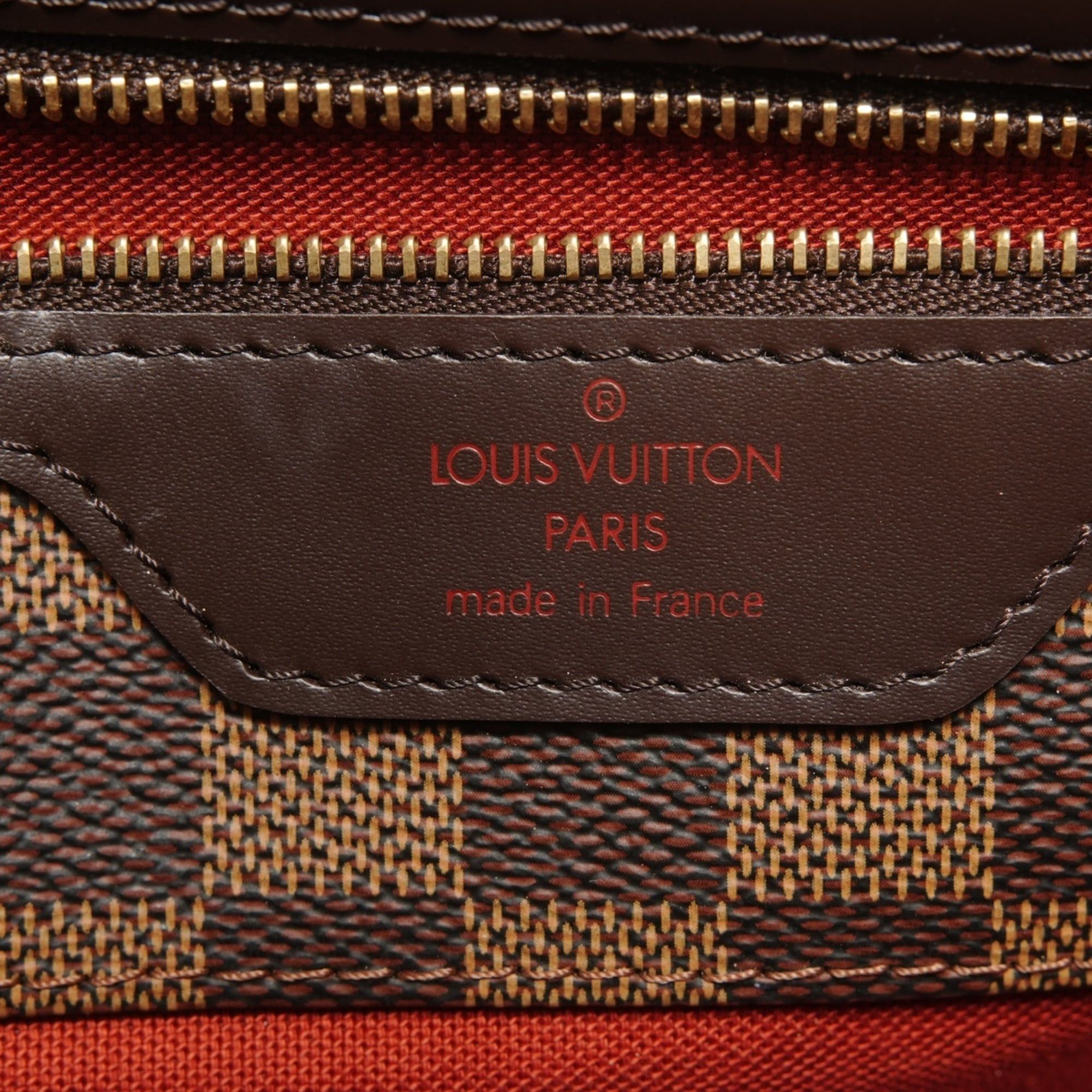 Louis Vuitton Louis Vuitton Damier Sac Shopping Tote Bag, Brown Size ONE SIZE - 10 Thumbnail