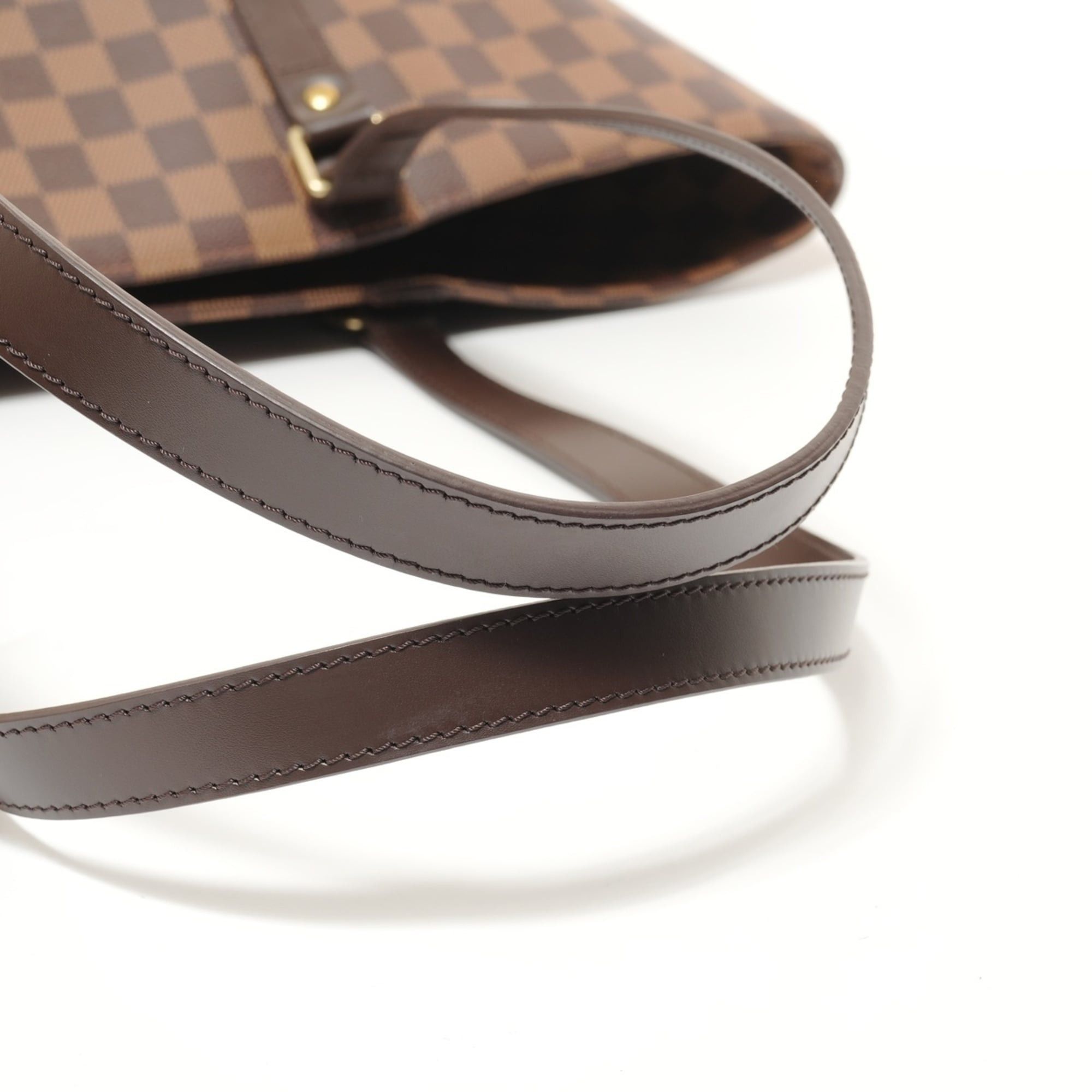 Louis Vuitton Louis Vuitton Damier Sac Shopping Tote Bag, Brown Size ONE SIZE - 13 Thumbnail