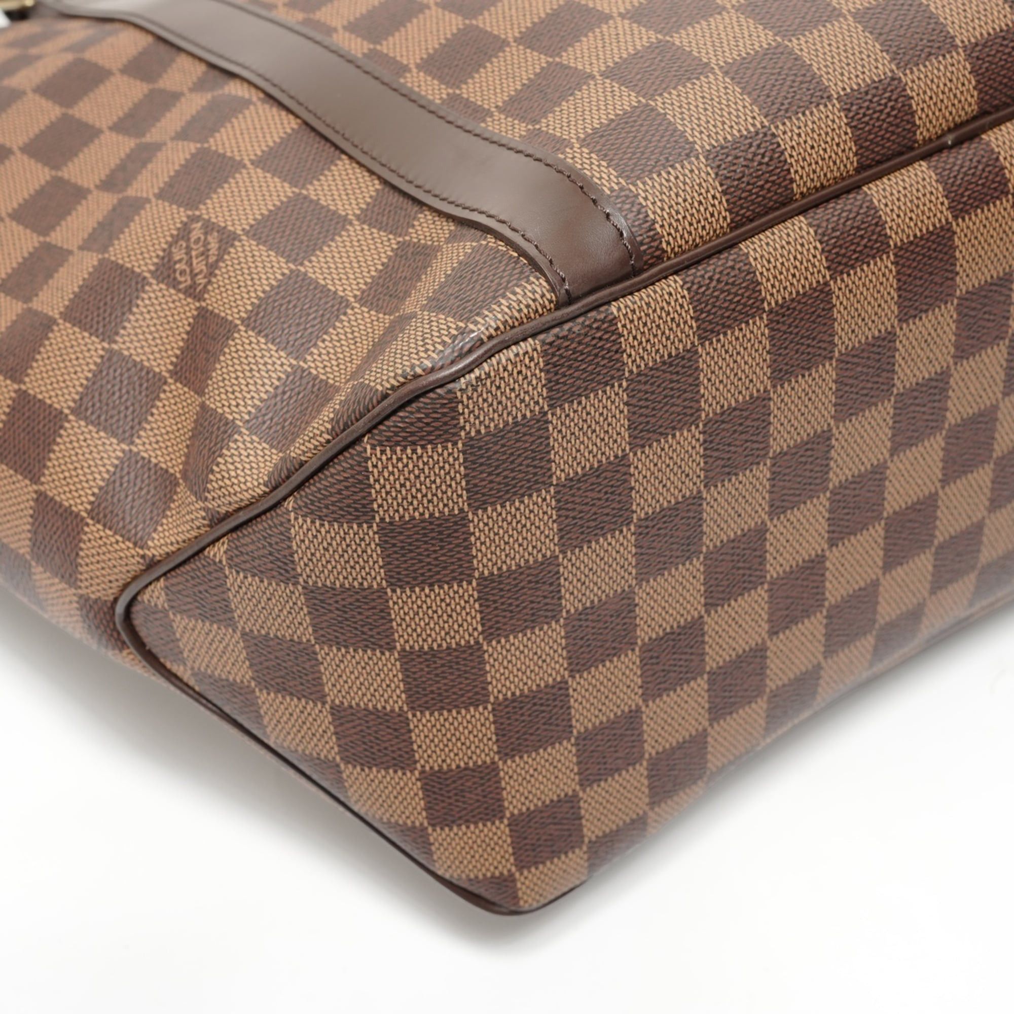 Louis Vuitton Louis Vuitton Damier Sac Shopping Tote Bag, Brown Size ONE SIZE - 6 Thumbnail