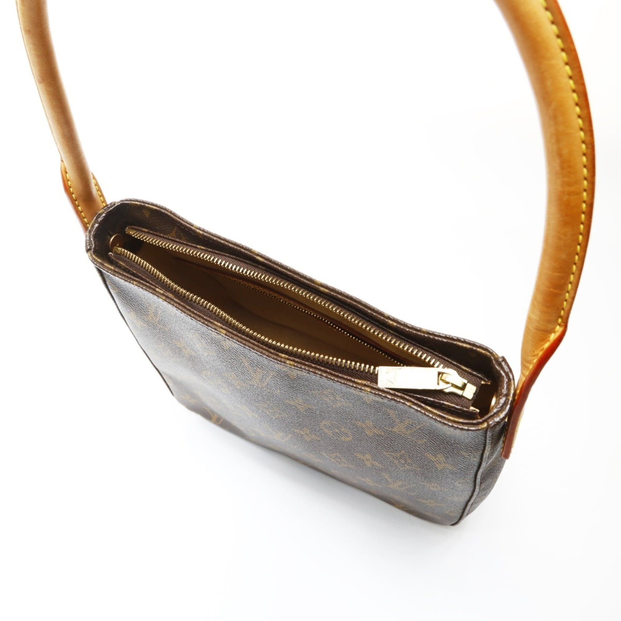 Louis Vuitton Louis Vuitton Monogram Looping MM Shoulder Bag, Brown, 2003 model. Size ONE SIZE - 11 Thumbnail