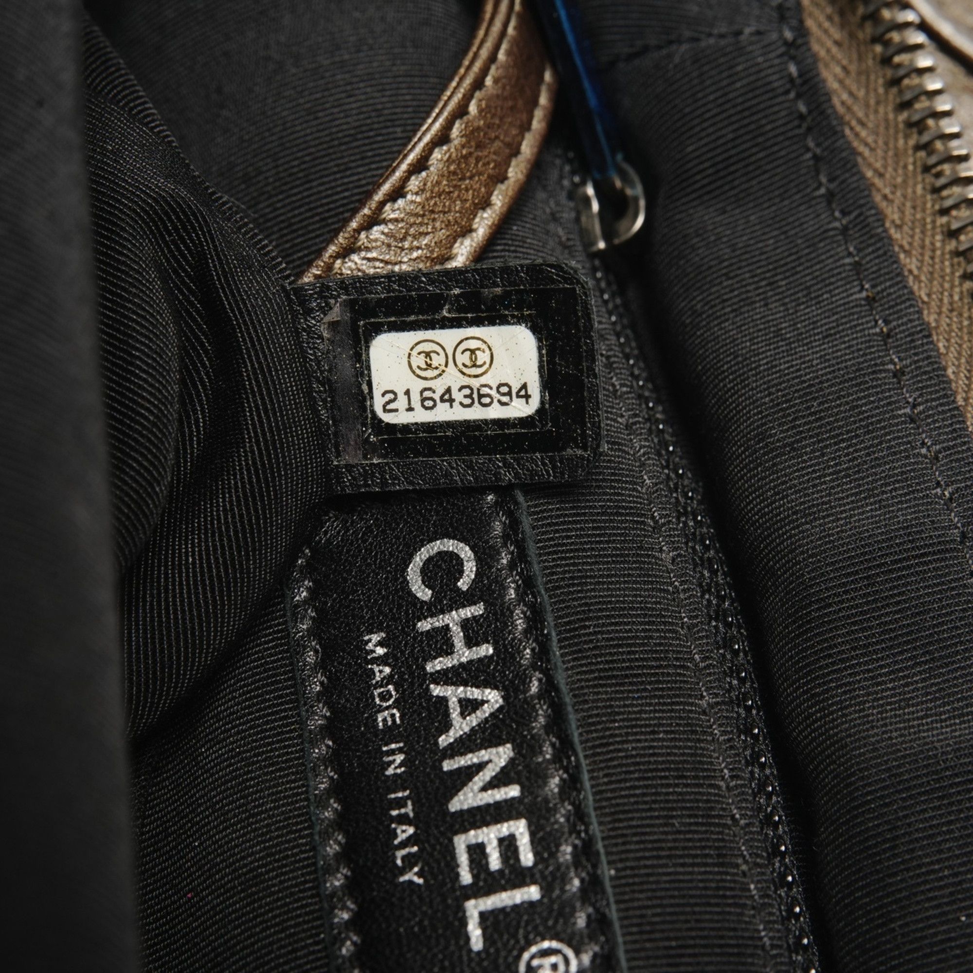 Chanel Chanel Lambskin Matelassé Backpack (Khaki) Size ONE SIZE - 10 Thumbnail