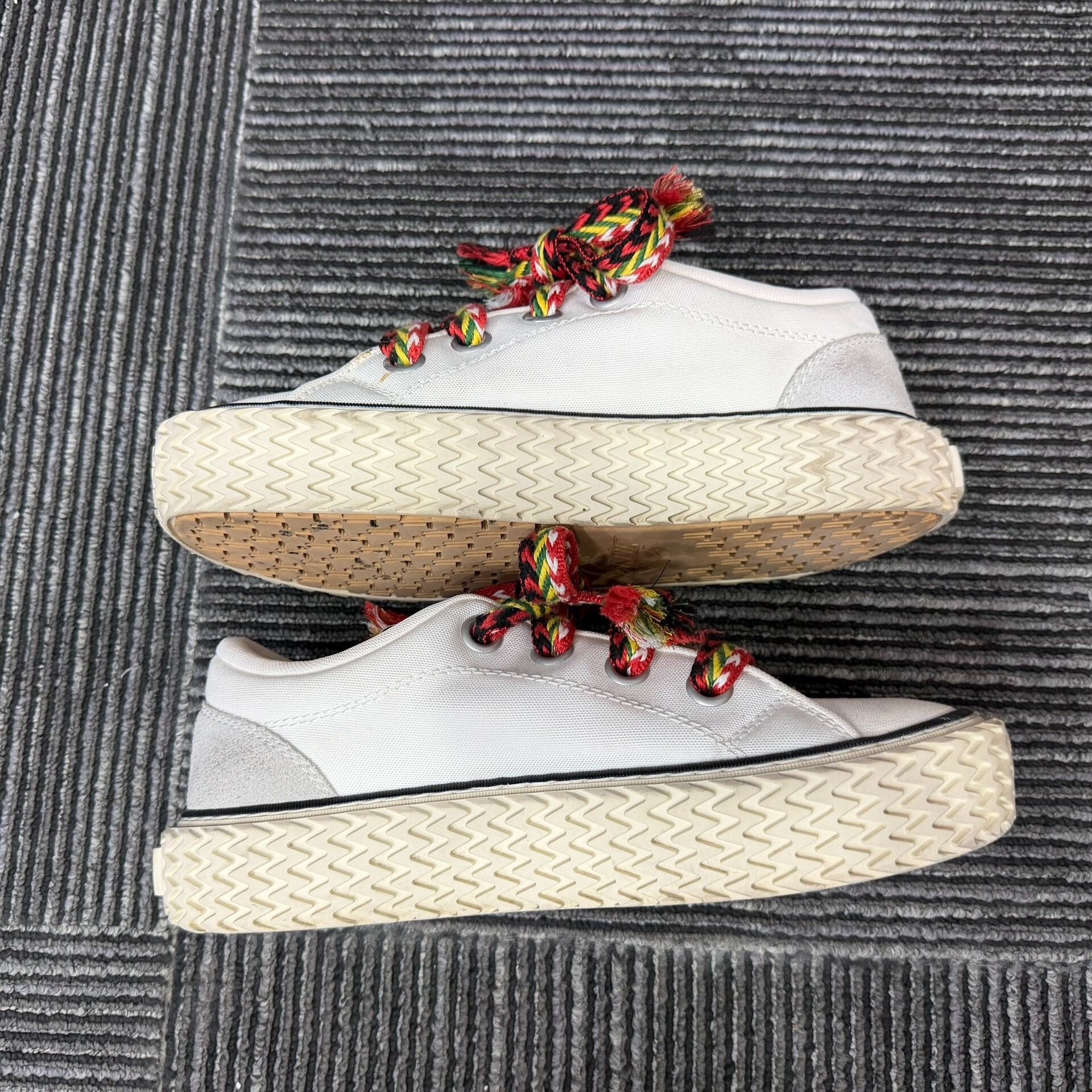 Lanvin Lanvin Canvas White Lowtop Sneakers 8.5 Men Size US 8.5 / EU 41-42 - 3 Thumbnail