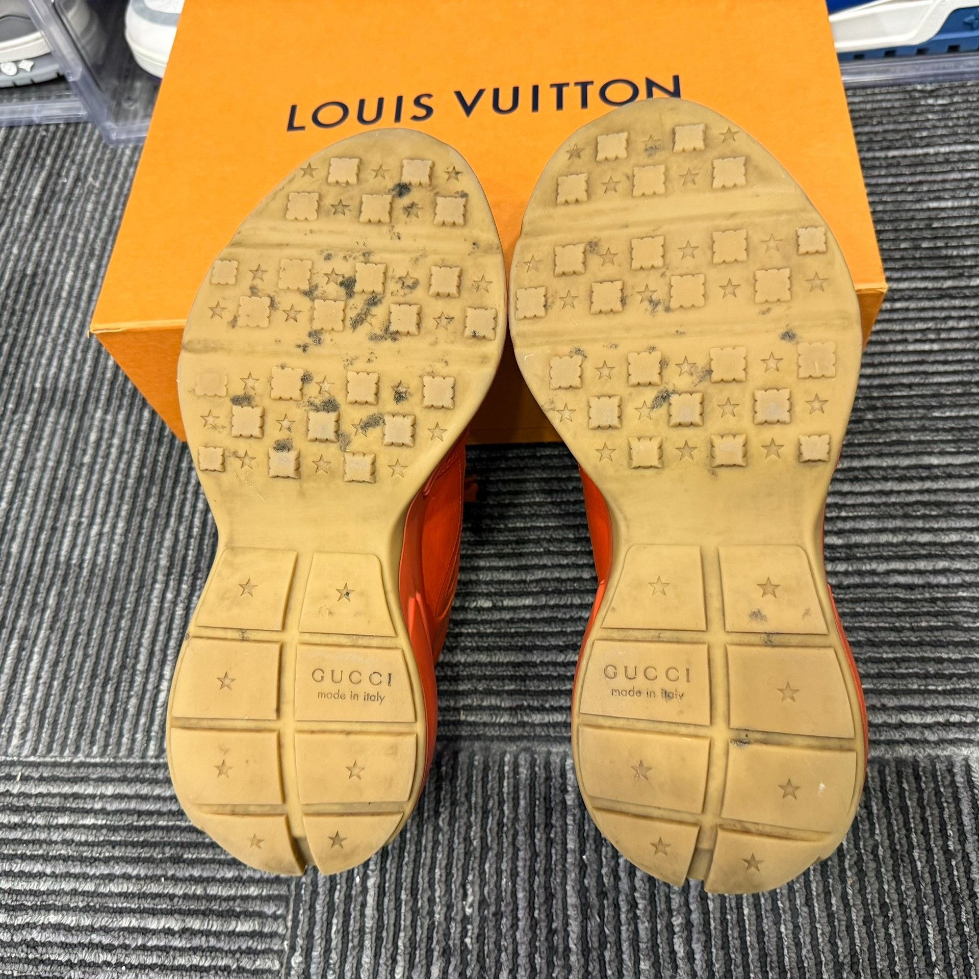 Gucci Gucci Orange Lowtop Sneakers 8.5 Men Size US 8.5 / EU 41-42 - 6 Thumbnail