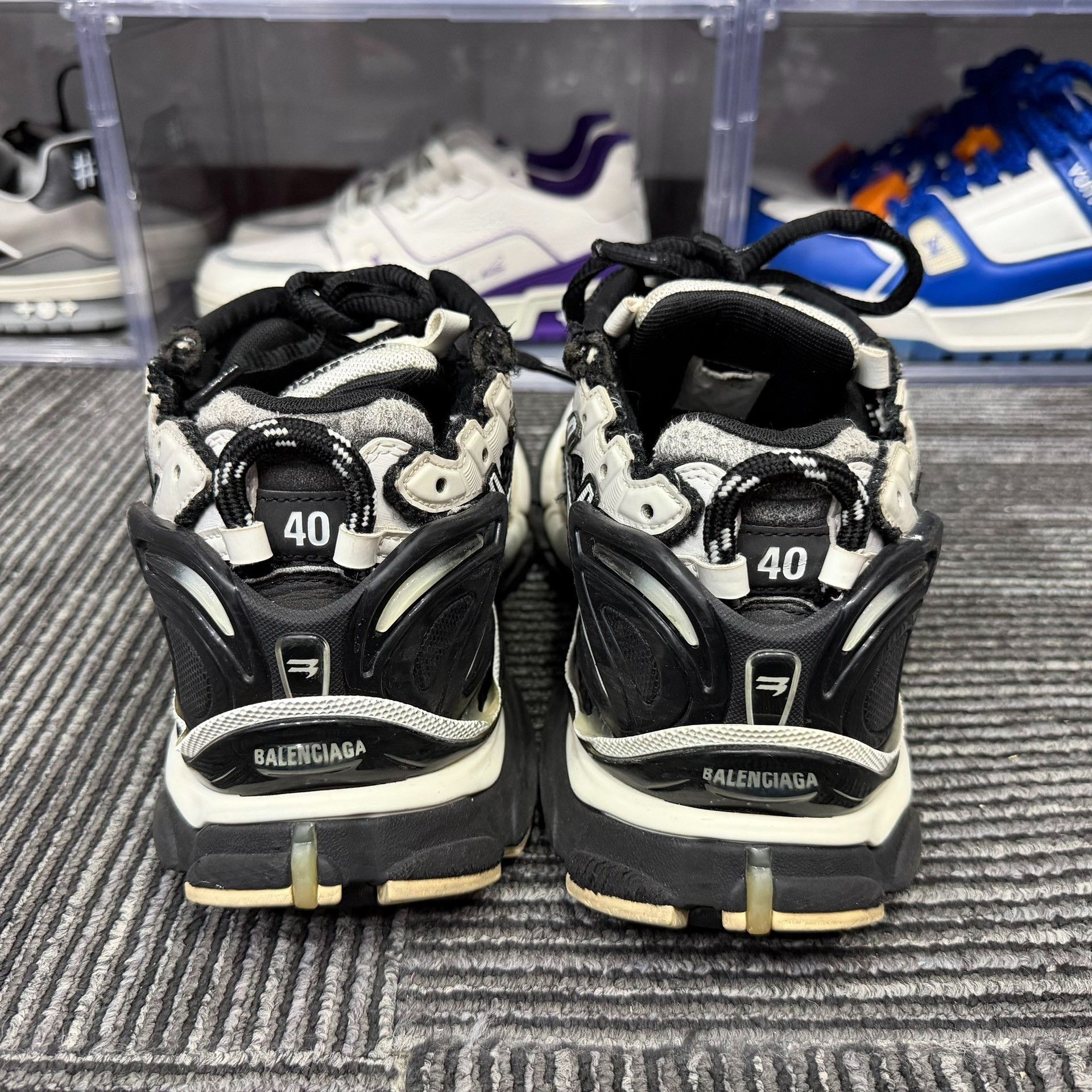 Balenciaga Balenciaga Running Black Lowtop Sneakers 7.5 Men Size US 7.5 / EU 40-41 - 5 Thumbnail