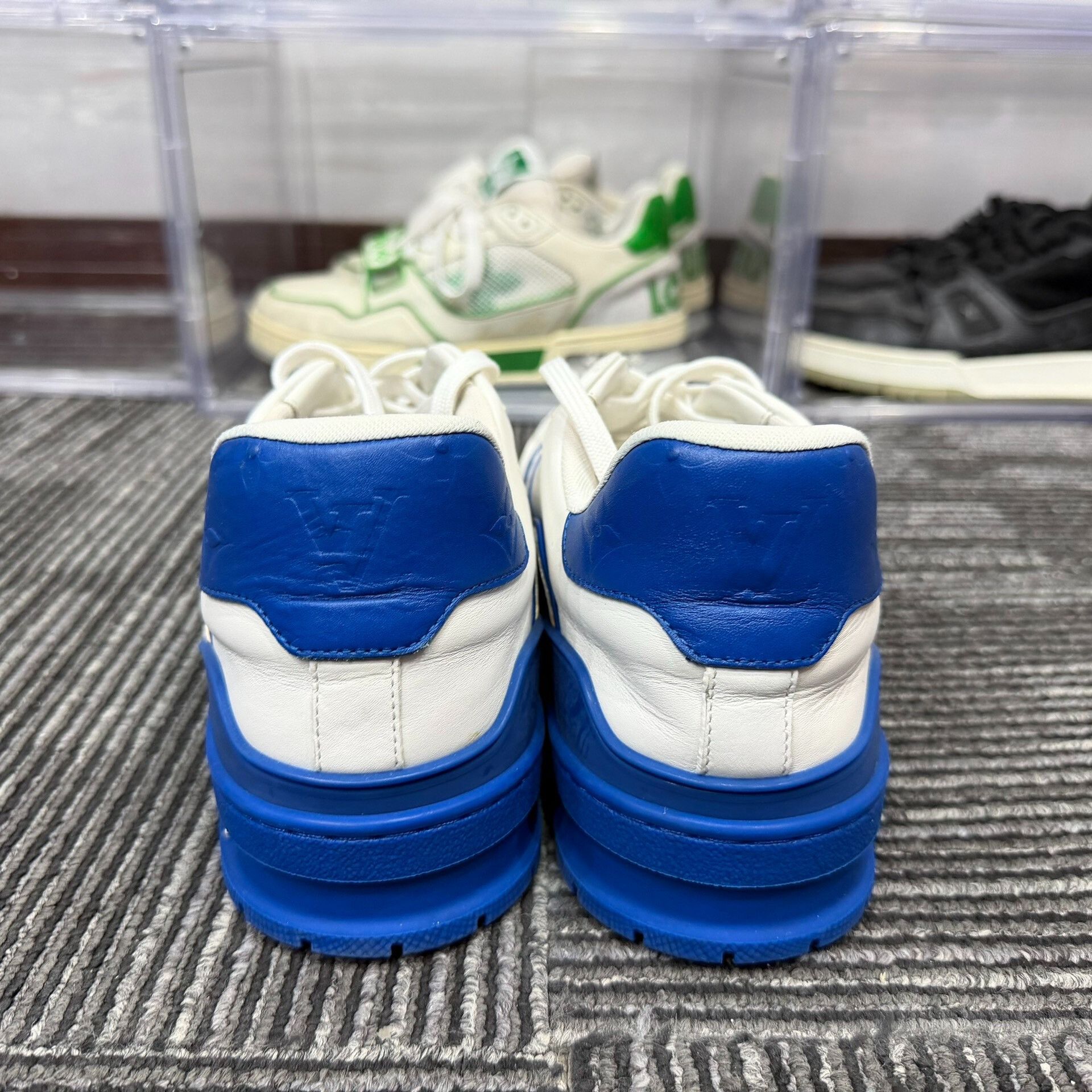 Louis Vuitton Louis Vuitton Training Blue Lowtop Sneakers 9 Men Size US 9 / EU 42 - 5 Thumbnail