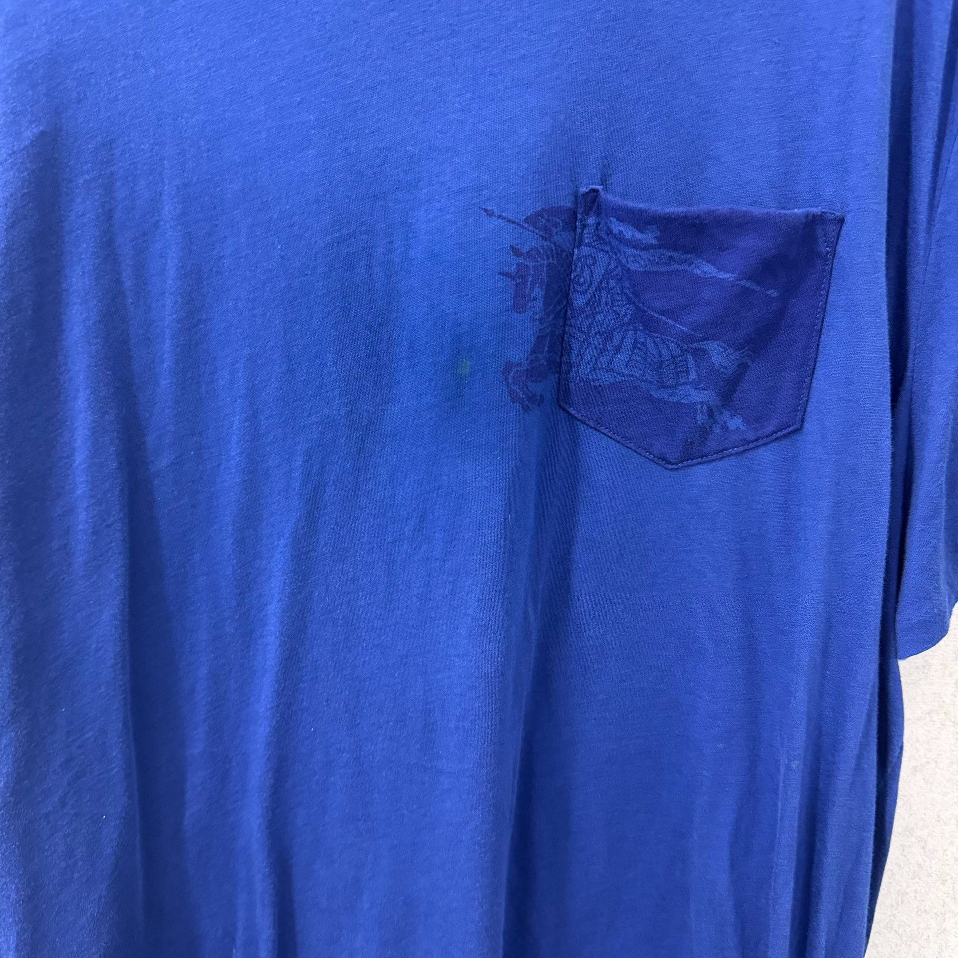 Burberry Burberry Blue T-Shirt xl Men Size US XL / EU 56 / 4 - 3 Thumbnail