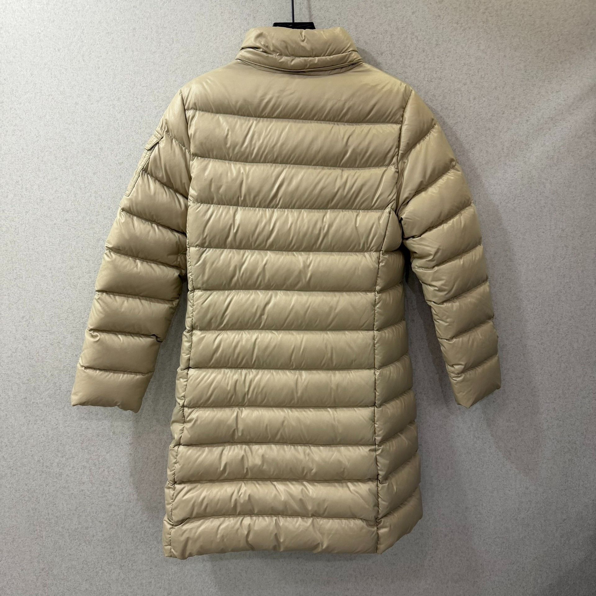 Moncler Moncler Down Long Gray Down Jacket XS Women Size XS / US 0-2 / IT 36-38 - 2 Thumbnail