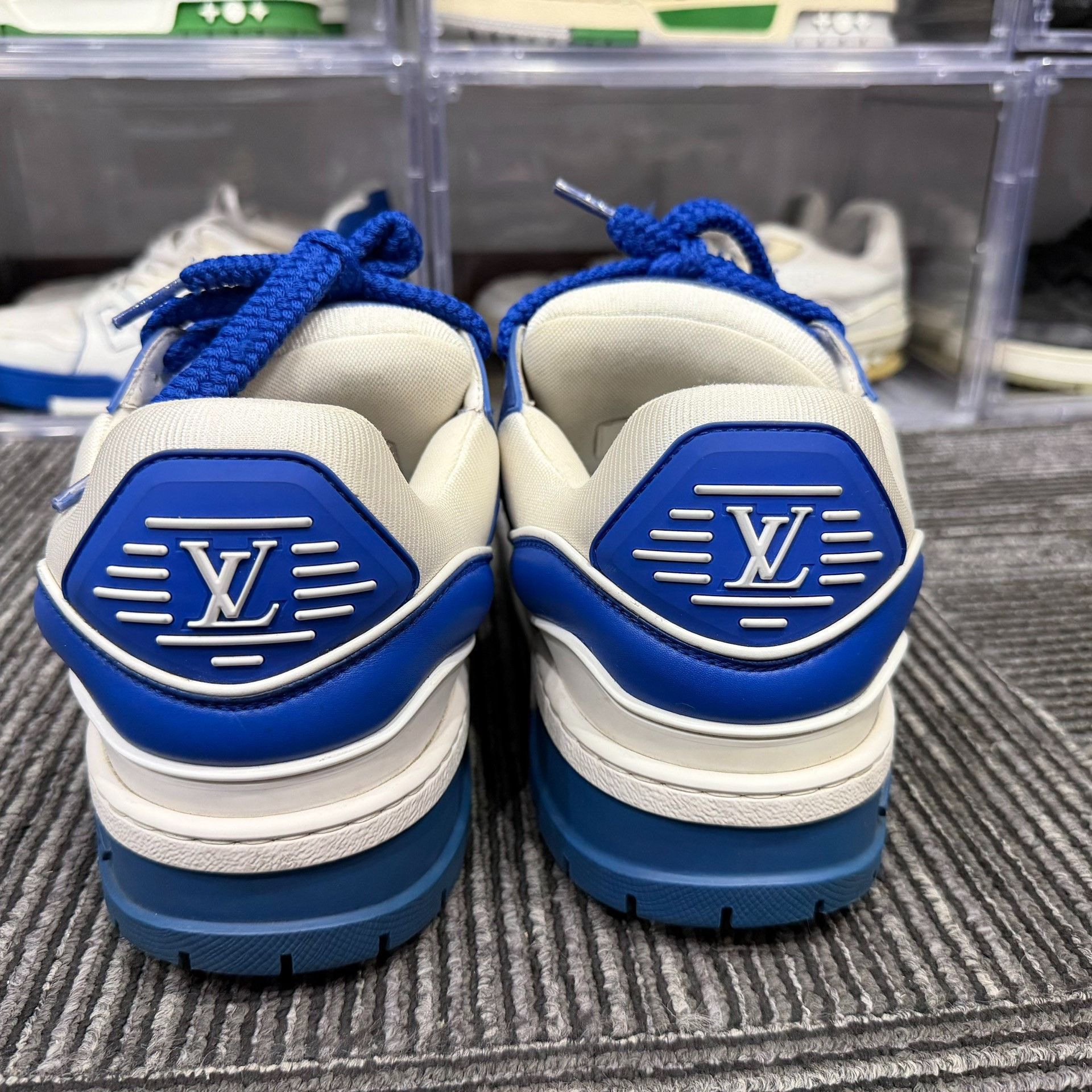 Louis Vuitton Louis Vuitton Training Blue Lowtop Sneakers 9 Men Size US 9 / EU 42 - 5 Thumbnail