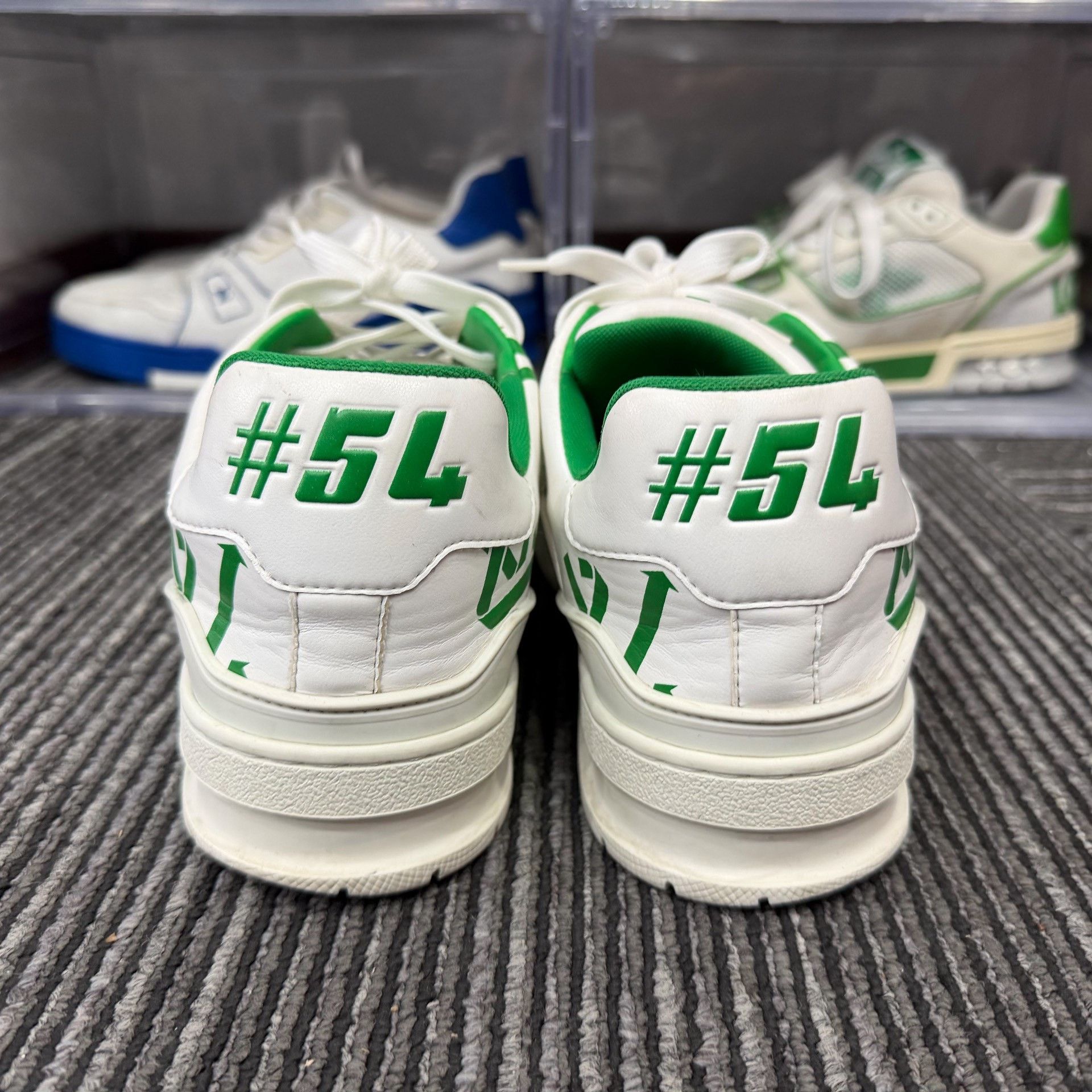 Louis Vuitton Louis Vuitton Training Green Lowtop Sneakers 8.5 Men Size US 8.5 / EU 41-42 - 5 Thumbnail
