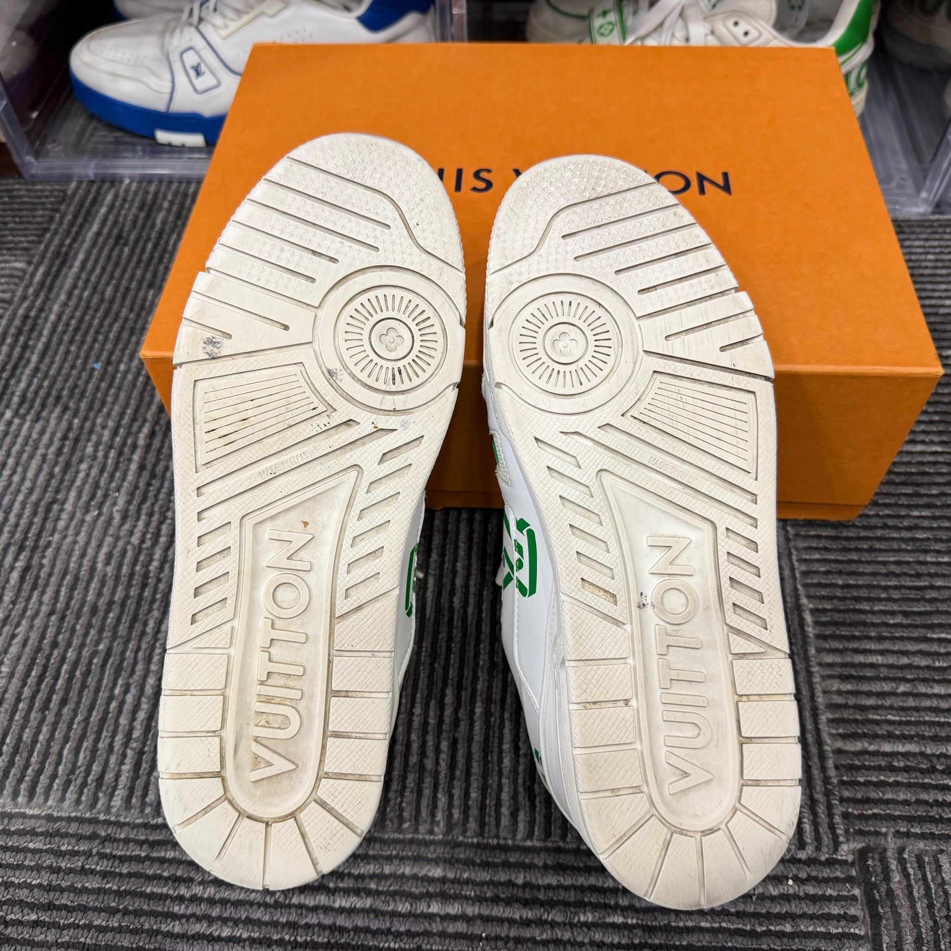 Louis Vuitton Louis Vuitton Training Green Lowtop Sneakers 8.5 Men Size US 8.5 / EU 41-42 - 6 Thumbnail