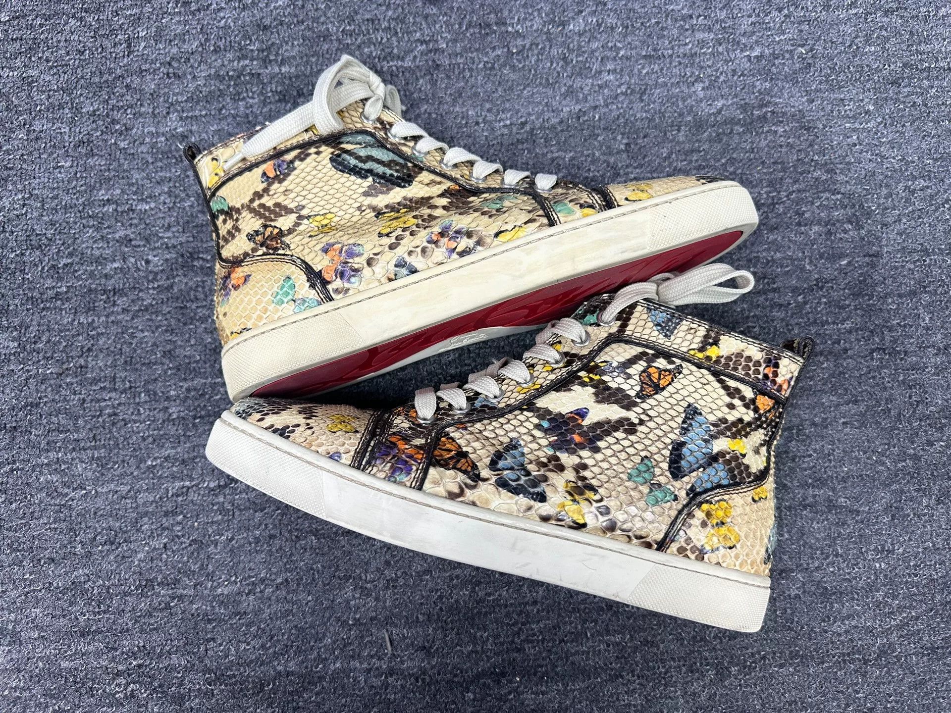Christian Louboutin Christian Louboutin Hitop Sneakers 7.5 Men Size US 7.5 / EU 40-41 - 2 Thumbnail