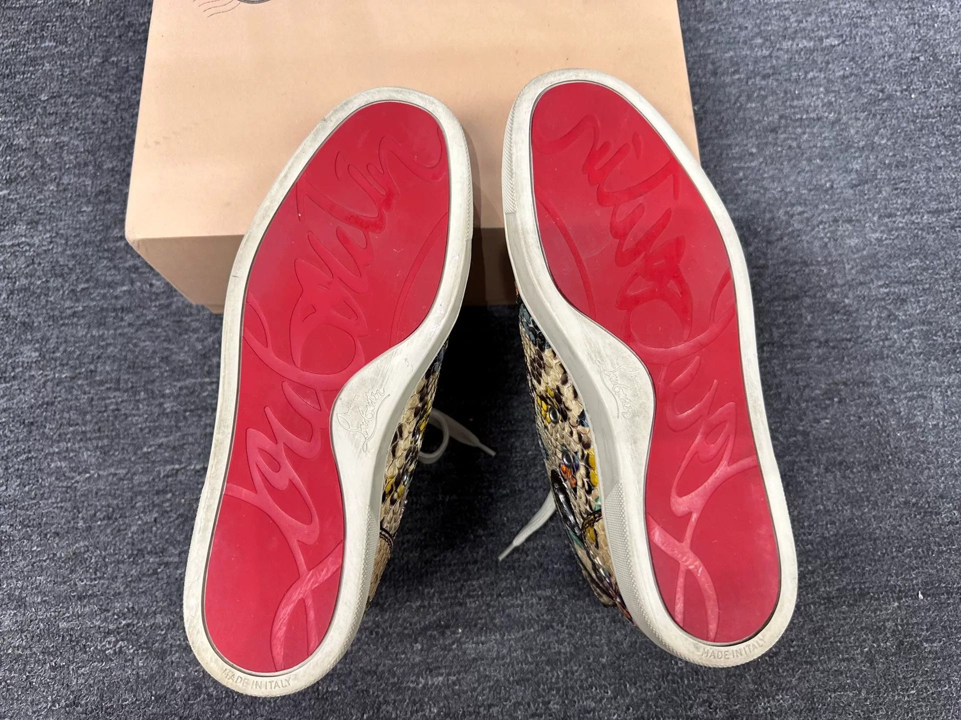 Christian Louboutin Christian Louboutin Hitop Sneakers 7.5 Men Size US 7.5 / EU 40-41 - 6 Thumbnail