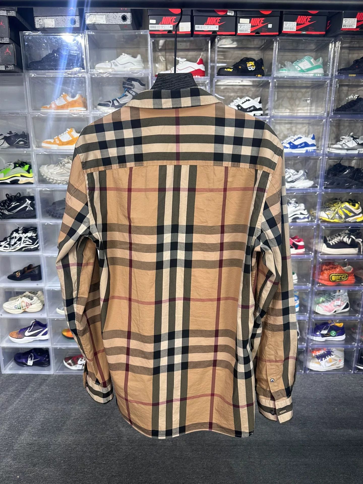 Burberry Burberry Plaid Shirt s Men Size US S / EU 44-46 / 1 - 2 Thumbnail
