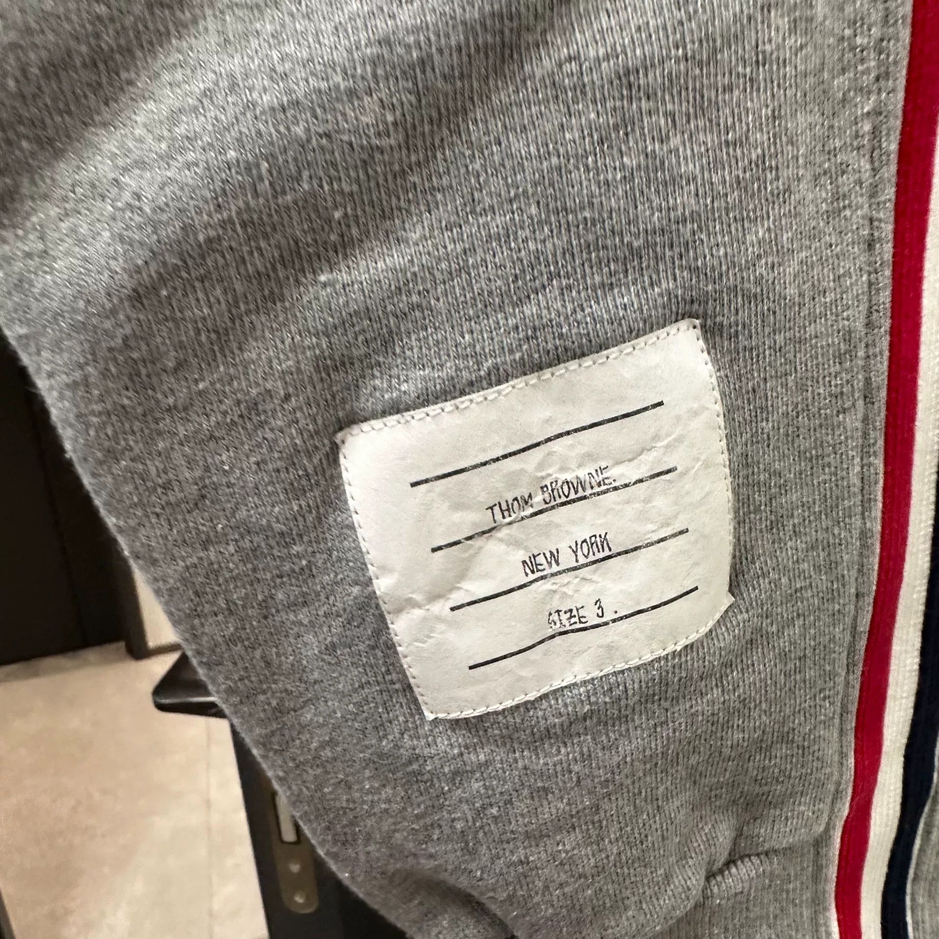 Thom Browne Thom Browne Brown Sweatpants 39 Men Size US 39 - 3 Thumbnail